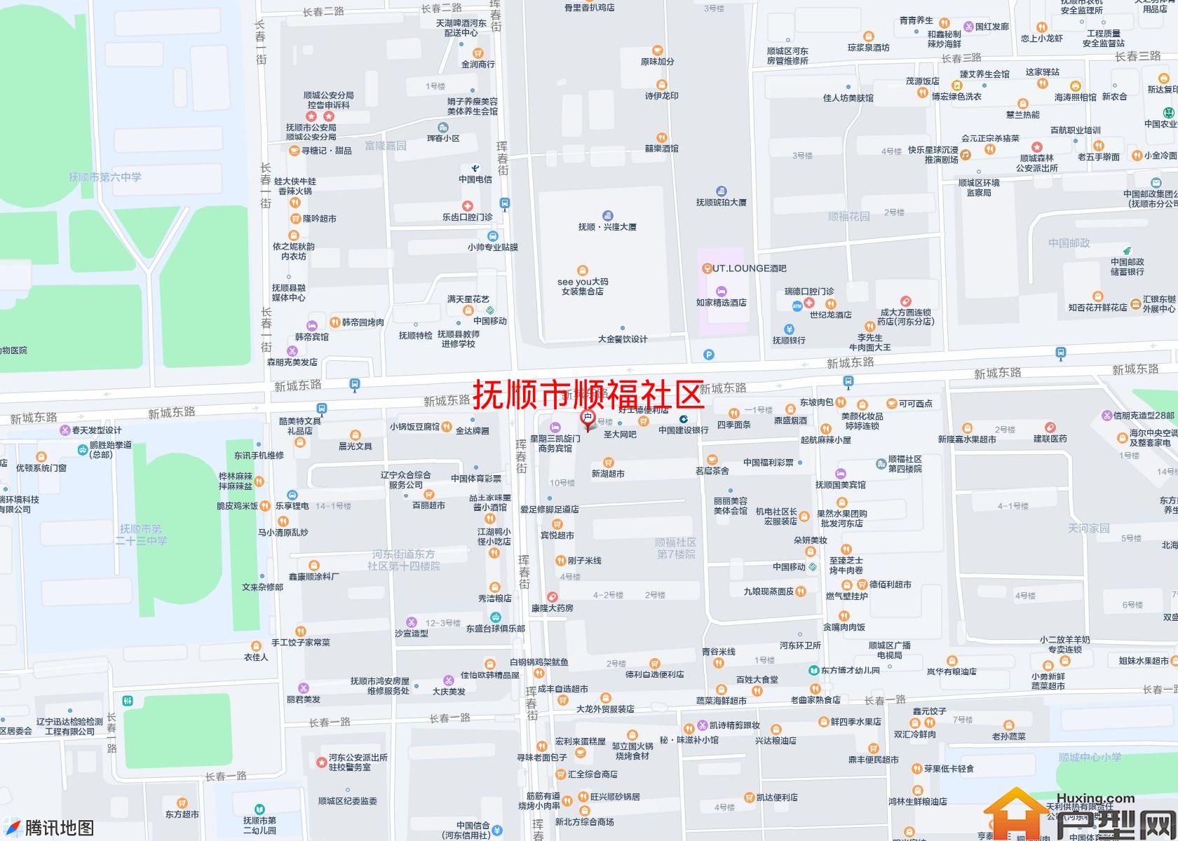 顺福社区小区 - 户型网