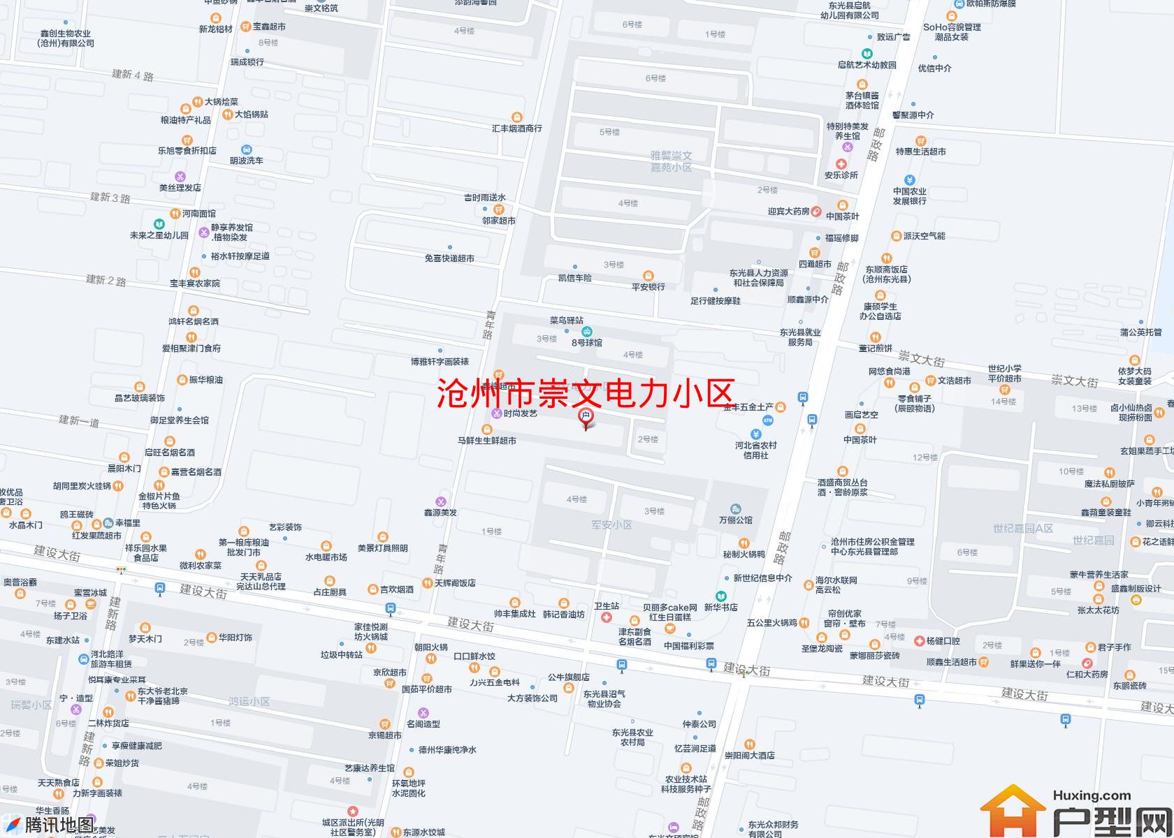 崇文电力小区小区 - 户型网
