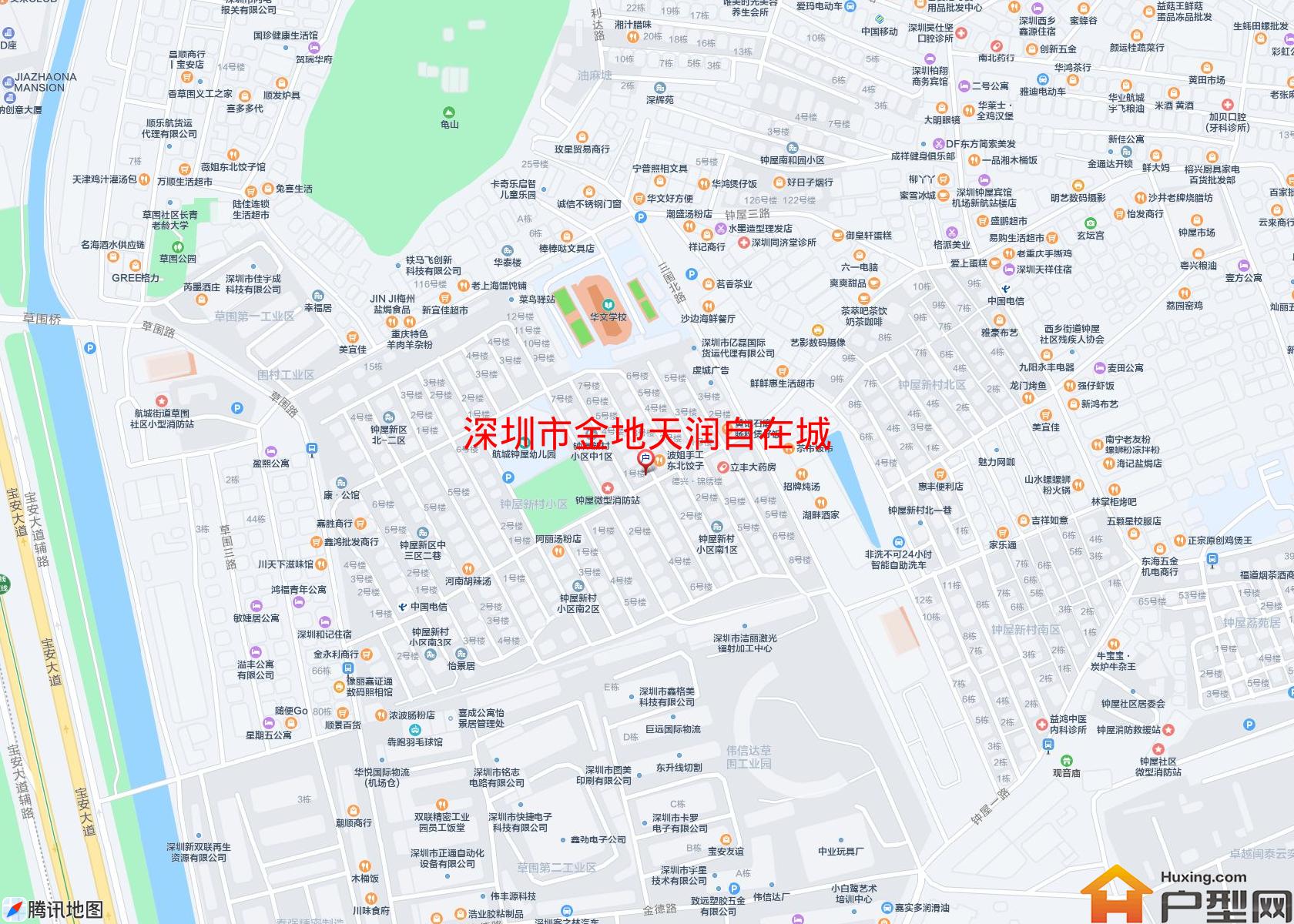 金地天润自在城小区 - 户型网