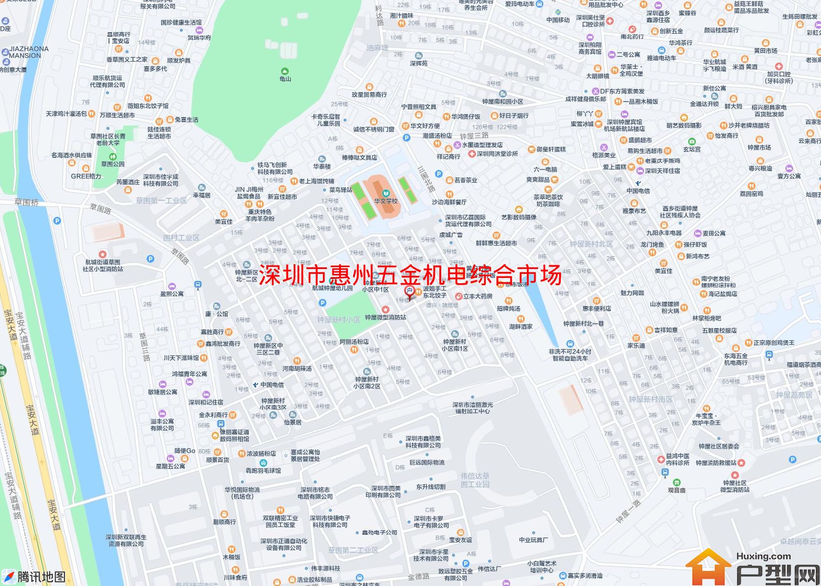 惠州五金机电综合市场小区 - 户型网
