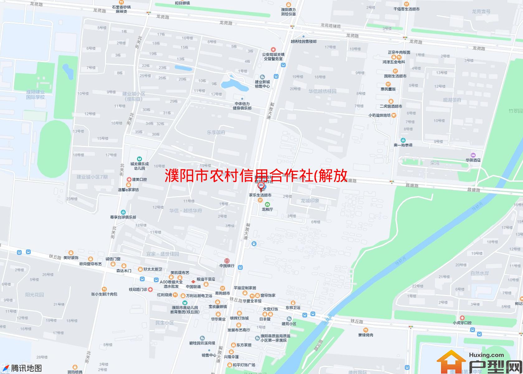 农村信用合作社(解放路)小区 - 户型网