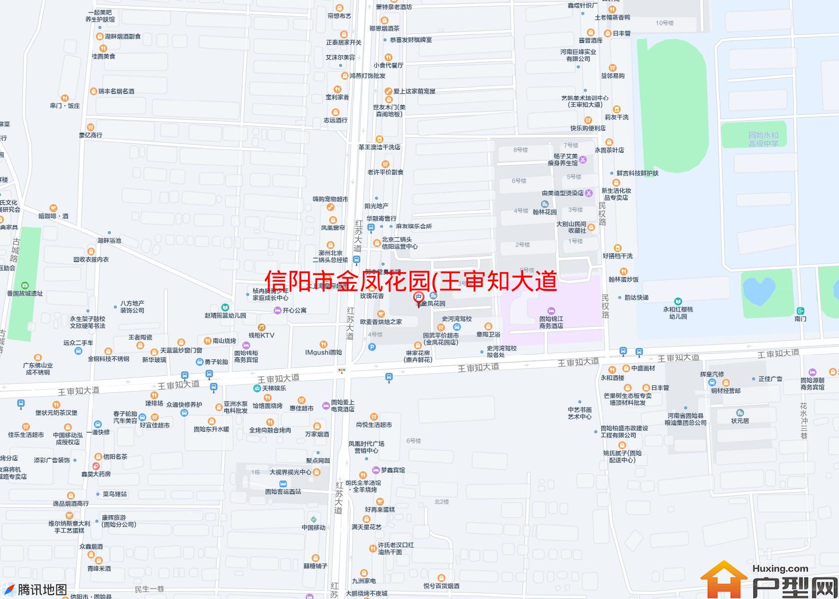 金凤花园(王审知大道)小区 - 户型网
