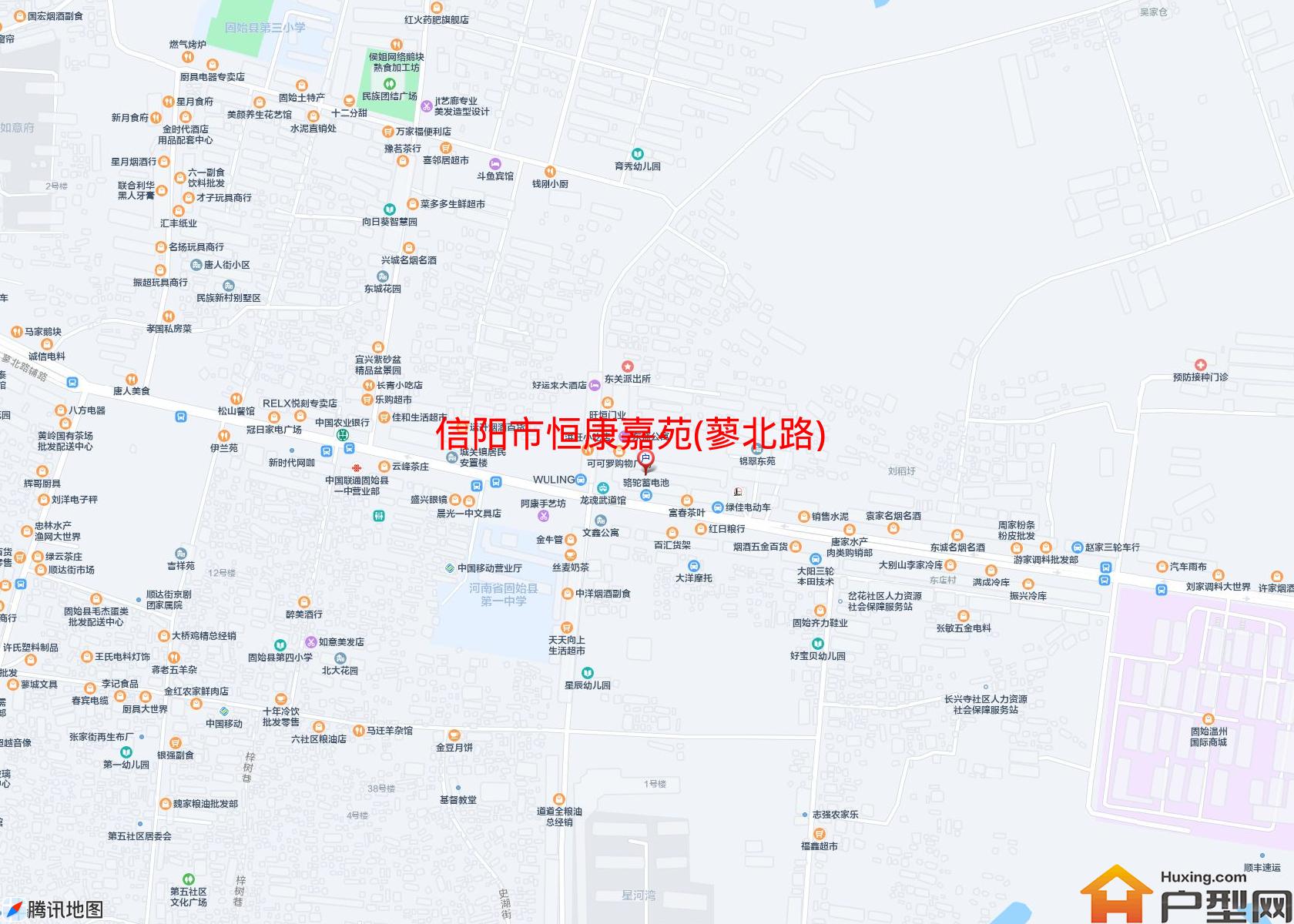 恒康嘉苑(蓼北路)小区 - 户型网