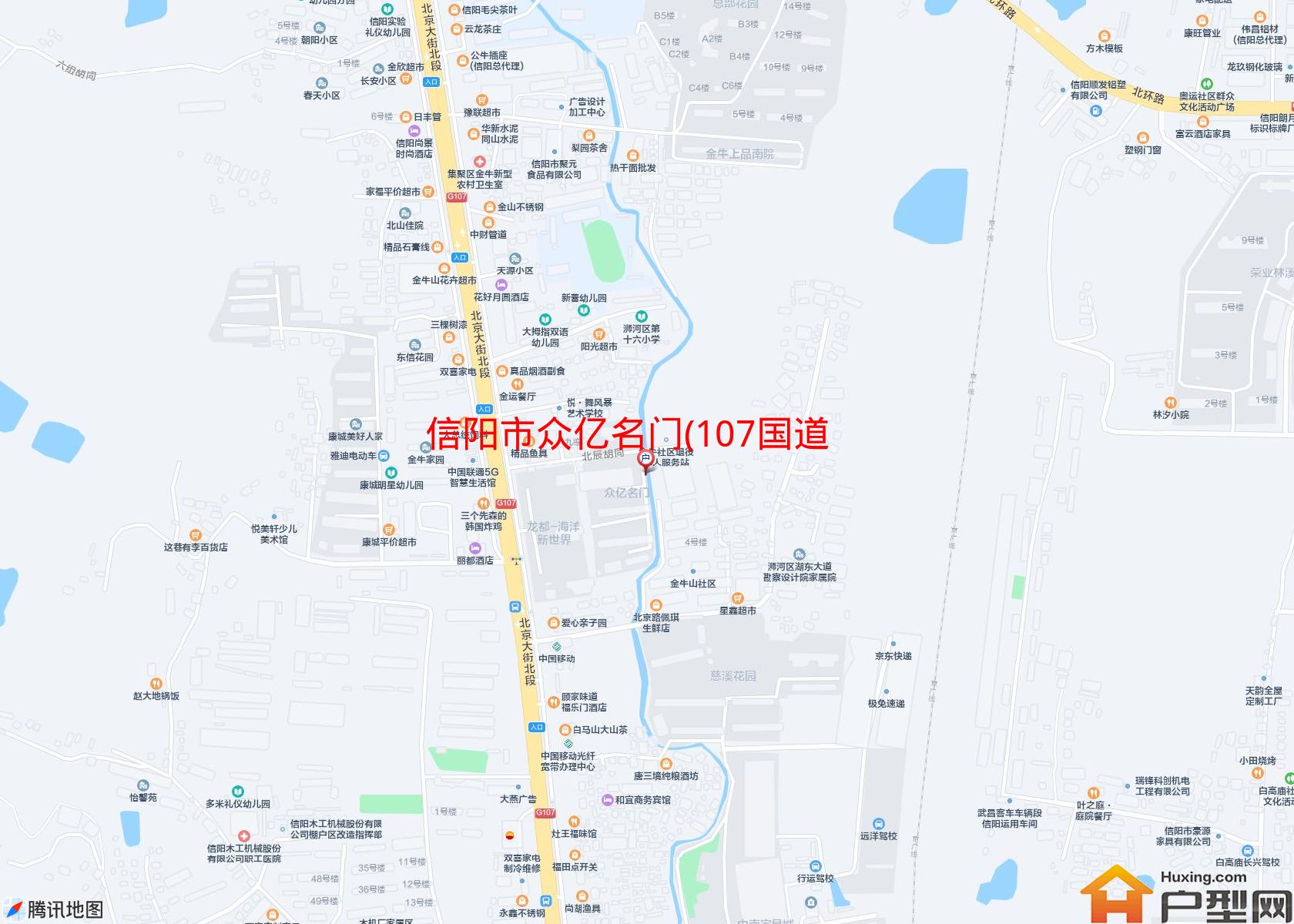 众亿名门(107国道)小区 - 户型网
