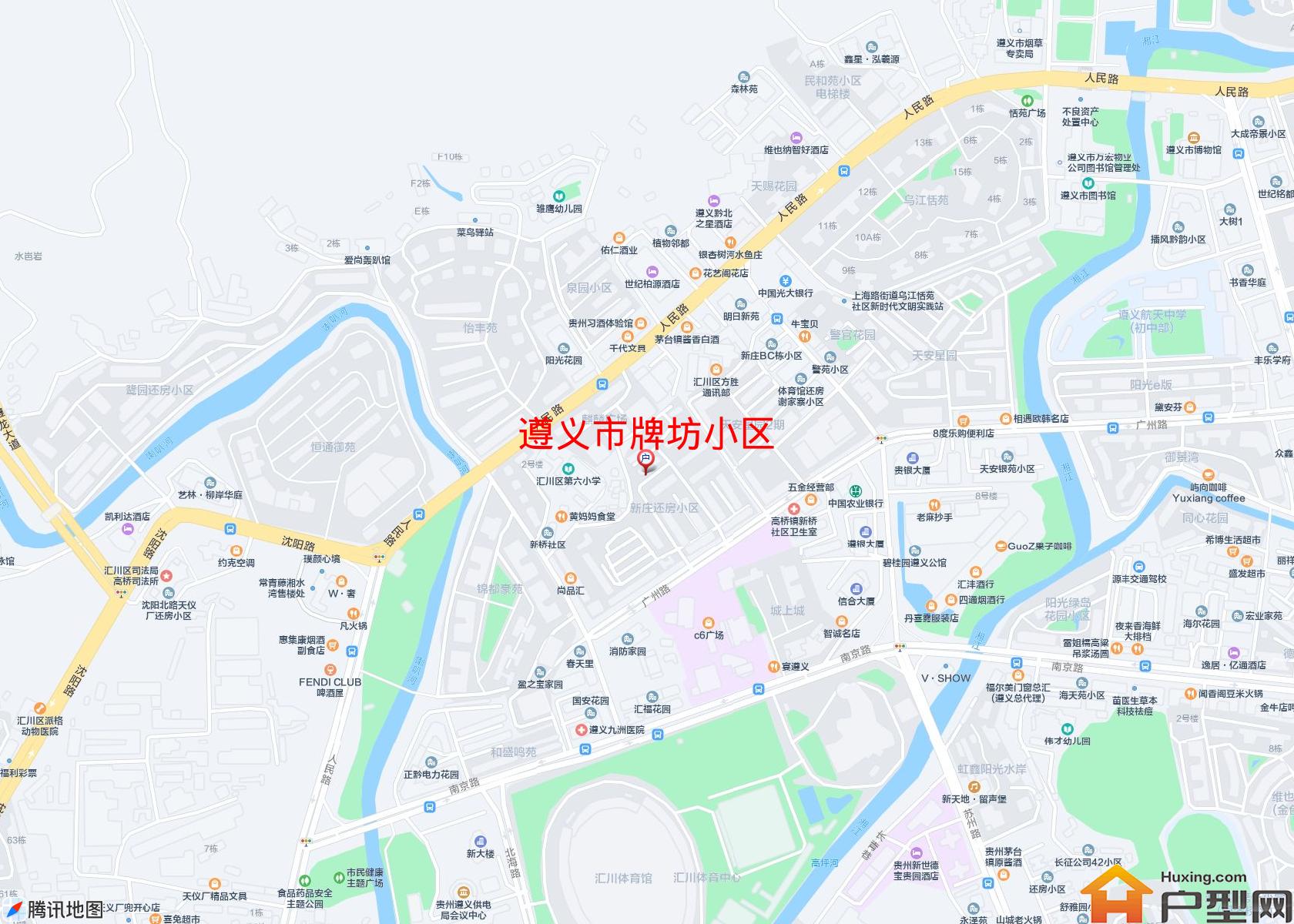 牌坊小区小区 - 户型网