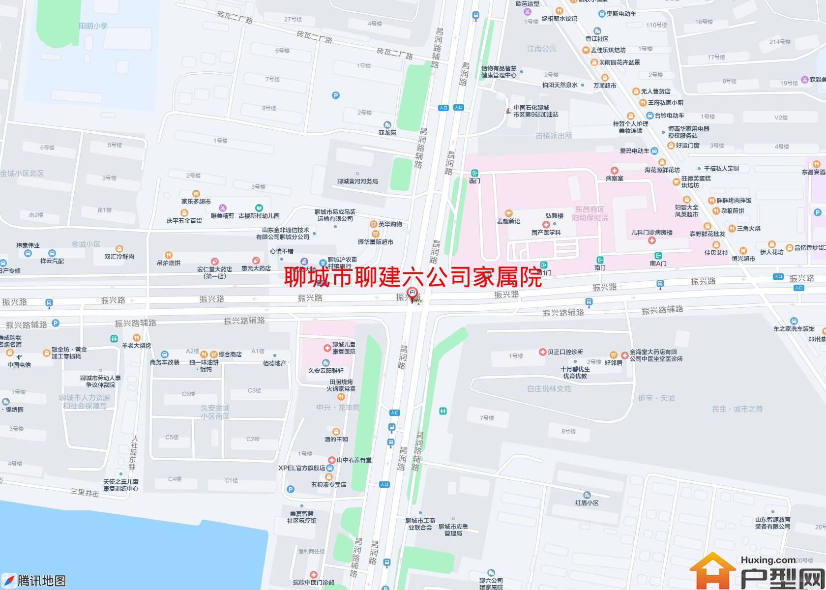 聊建六公司家属院小区 - 户型网