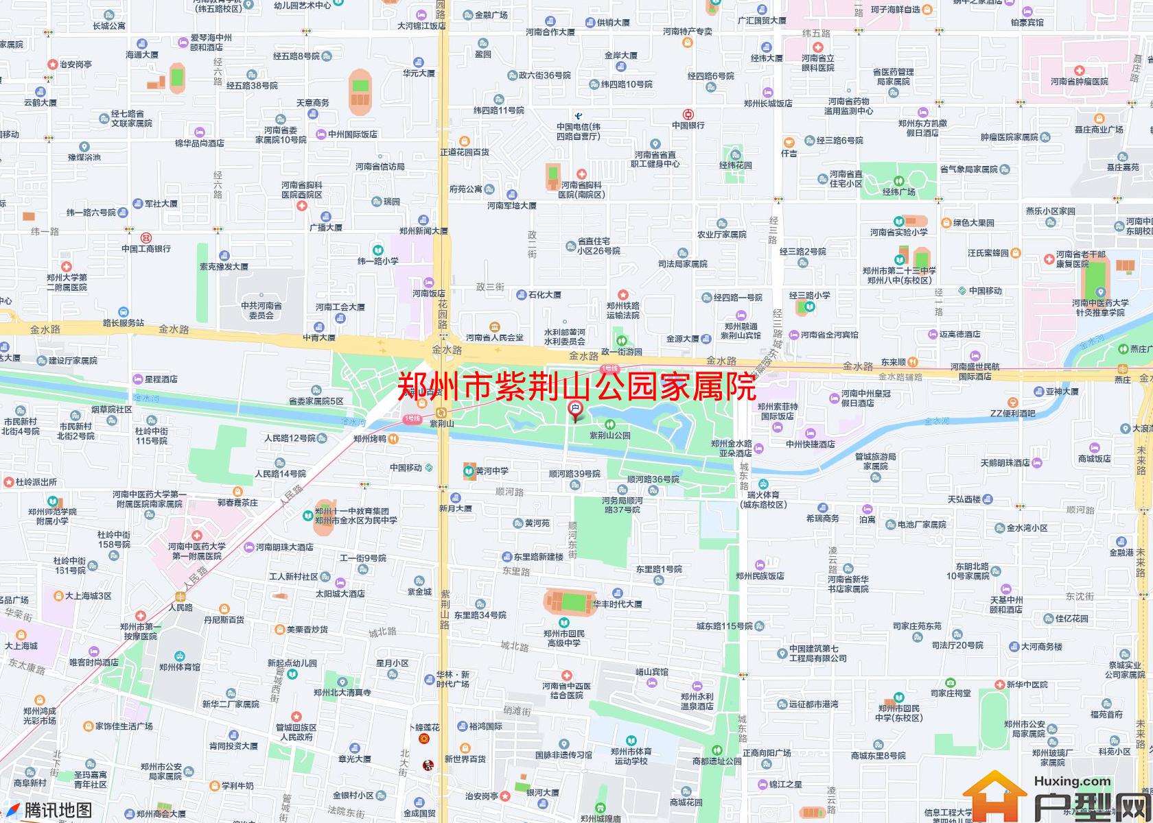 紫荆山公园家属院小区 - 户型网