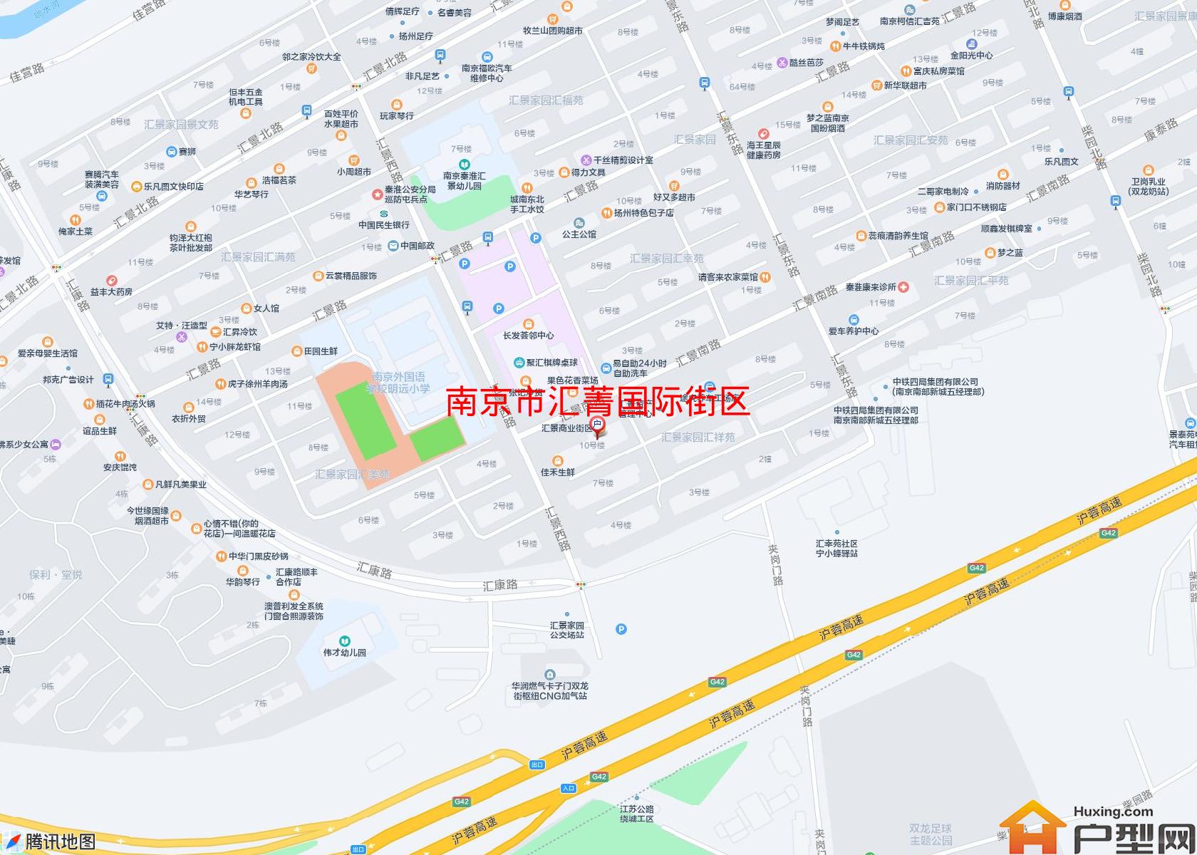 汇菁国际街区小区 - 户型网