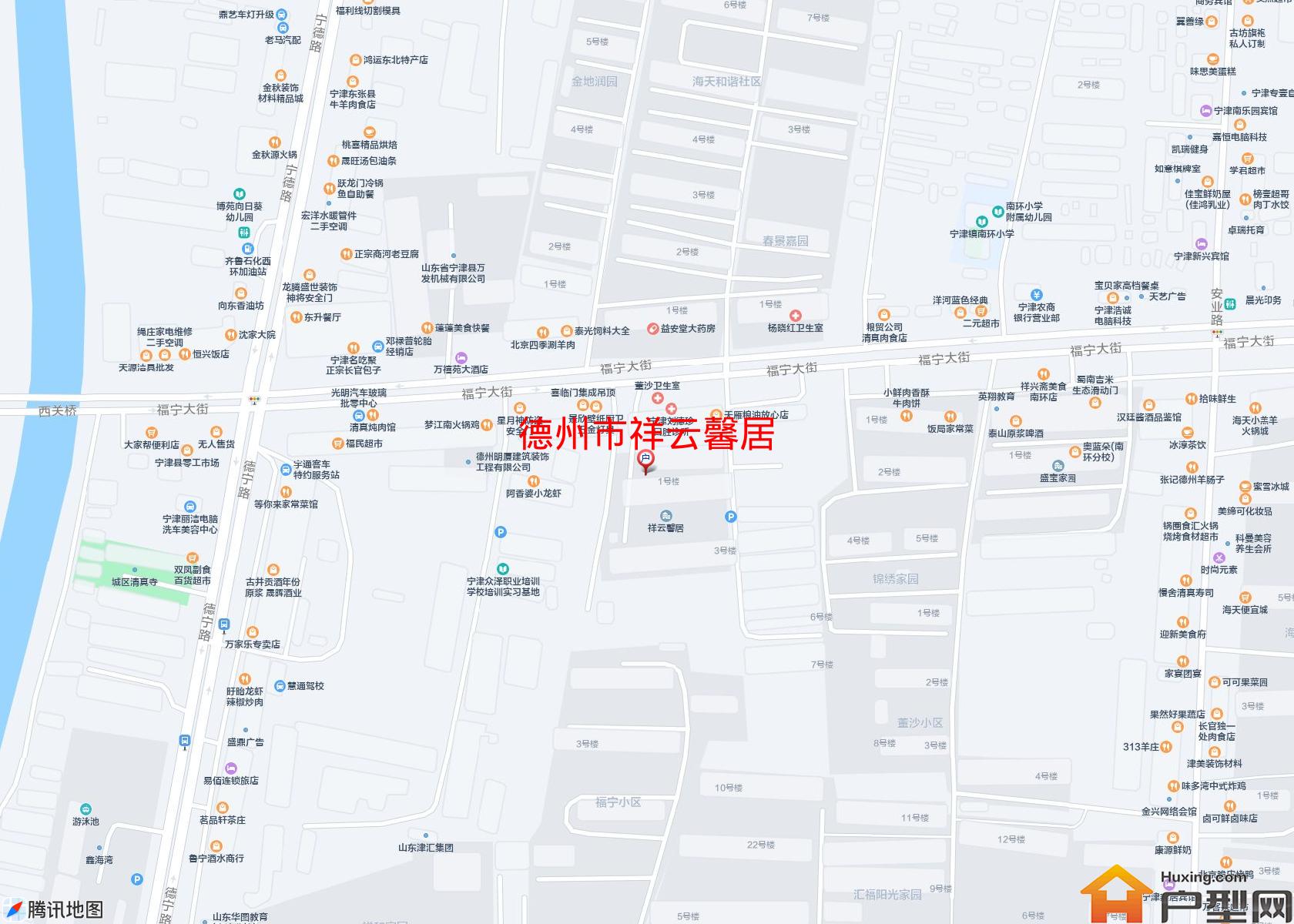 祥云馨居小区 - 户型网