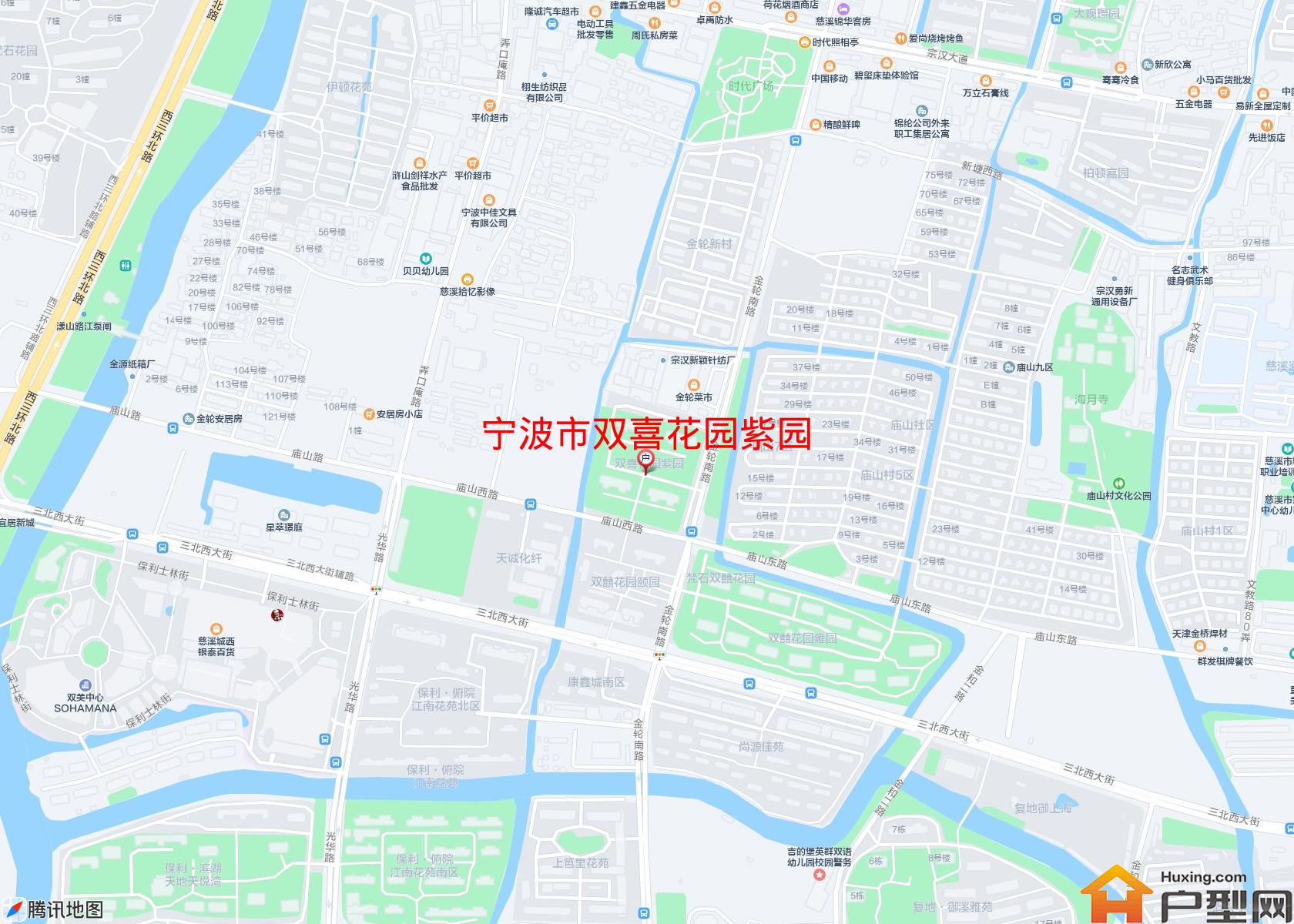 双喜花园紫园小区 - 户型网