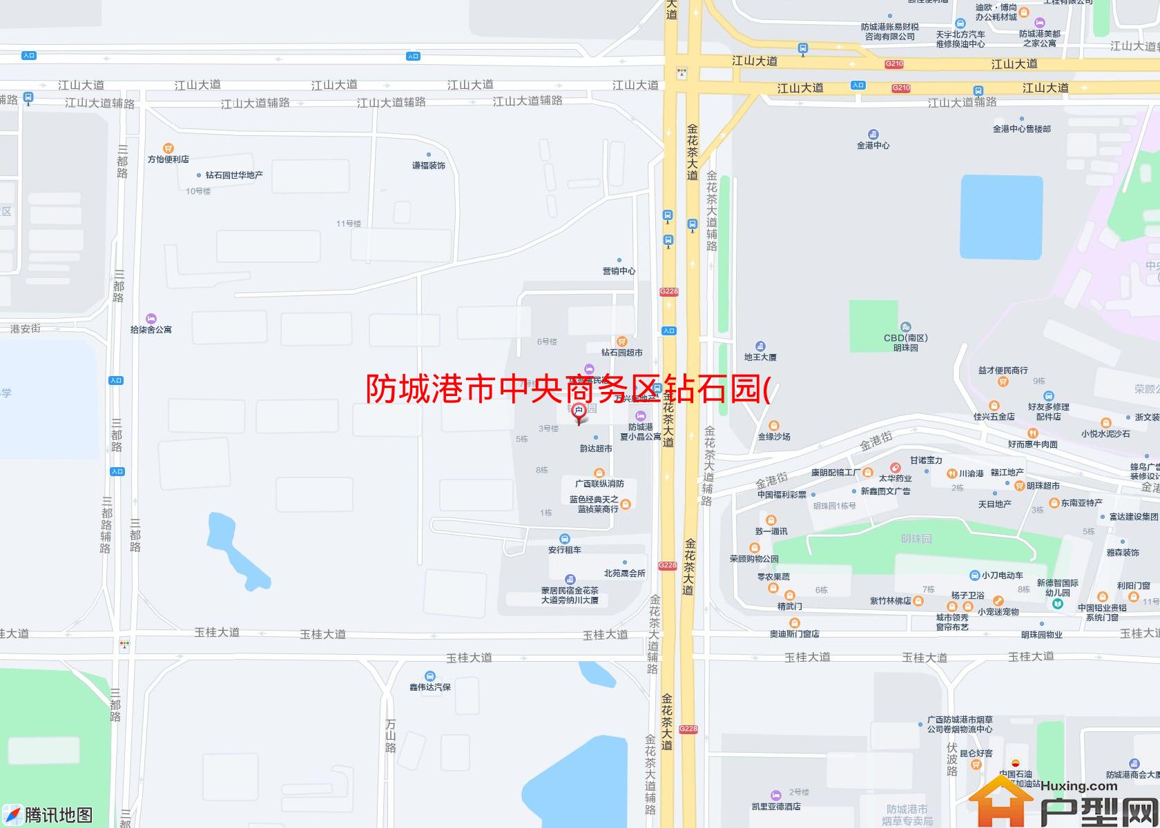 中央商务区钻石园(金花茶大道)小区 - 户型网