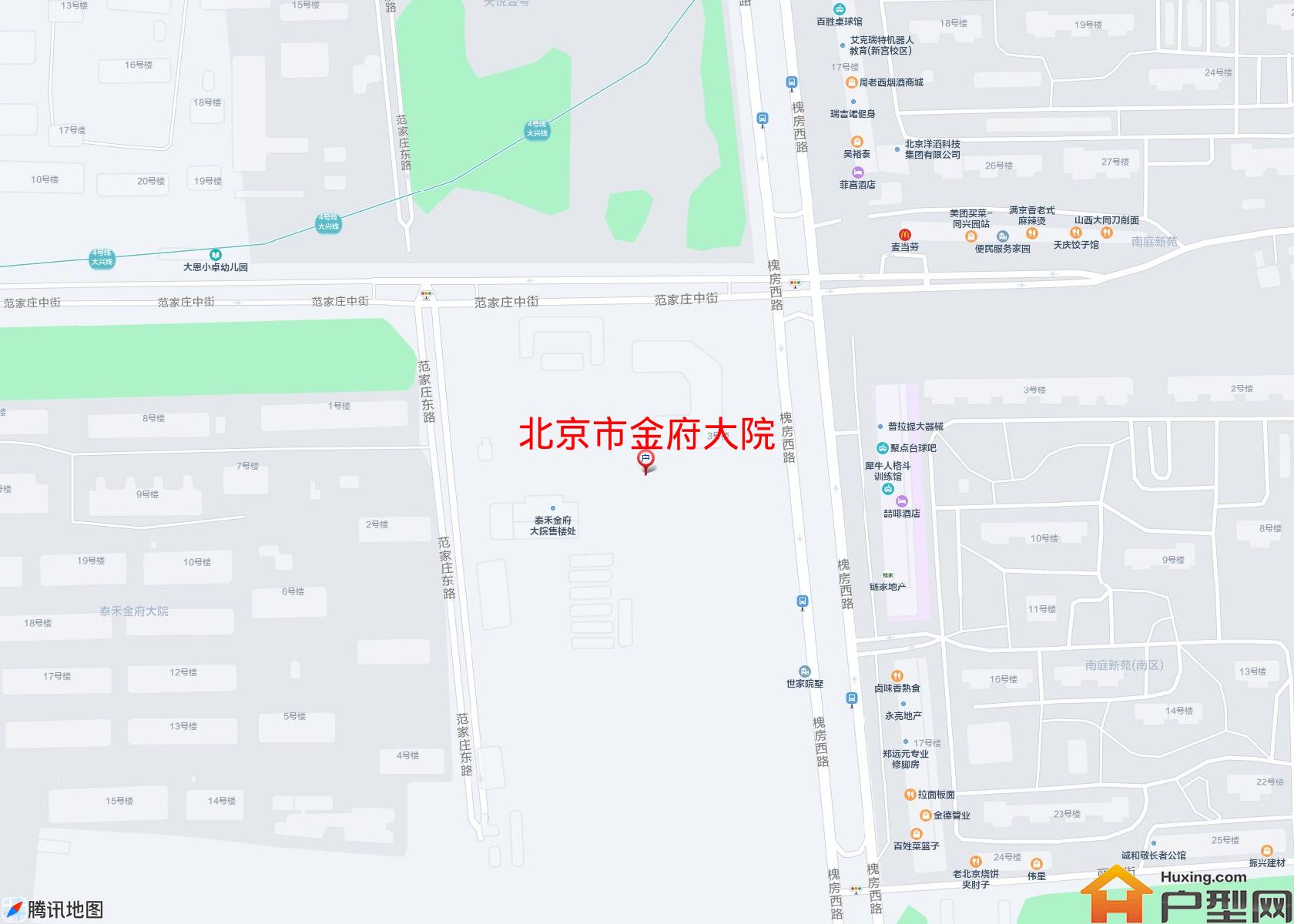 金府大院小区 - 户型网