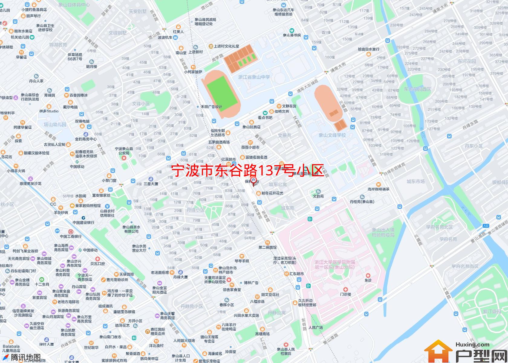 东谷路137号小区小区 - 户型网