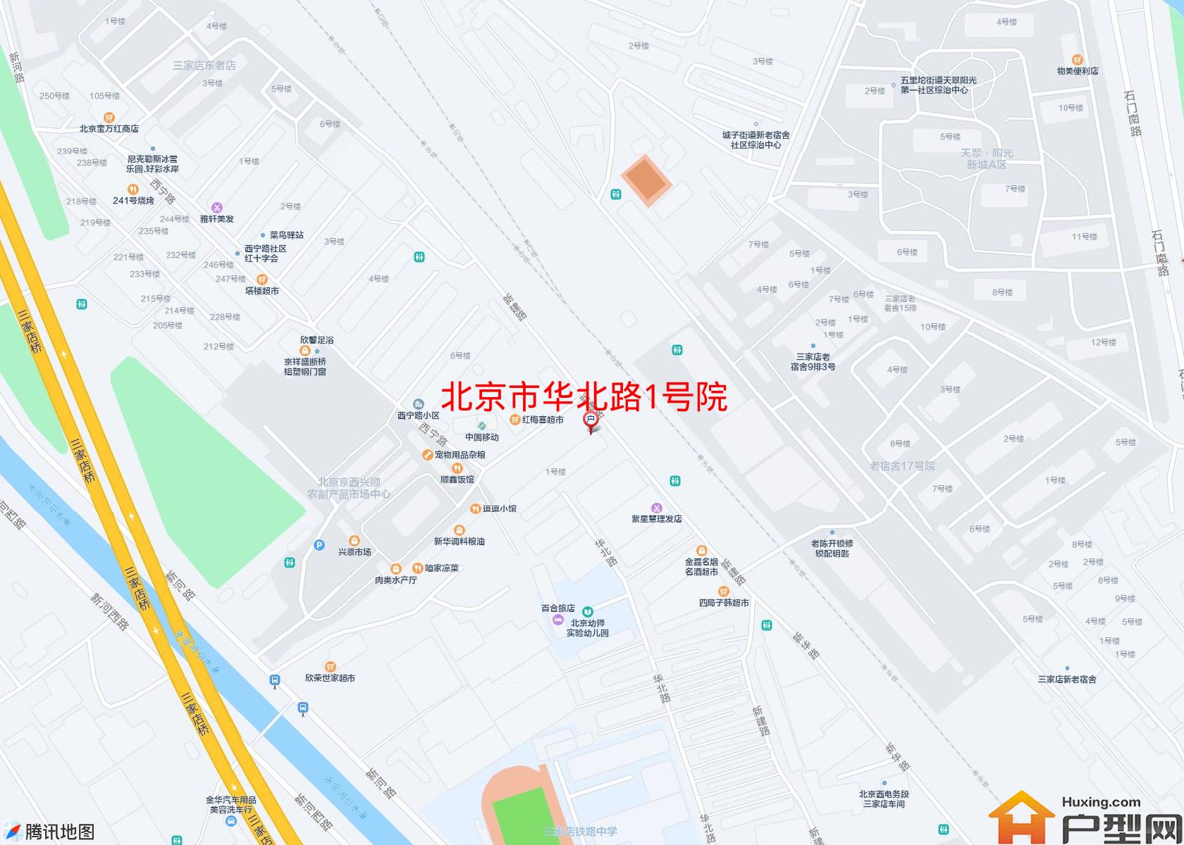 华北路1号院小区 - 户型网
