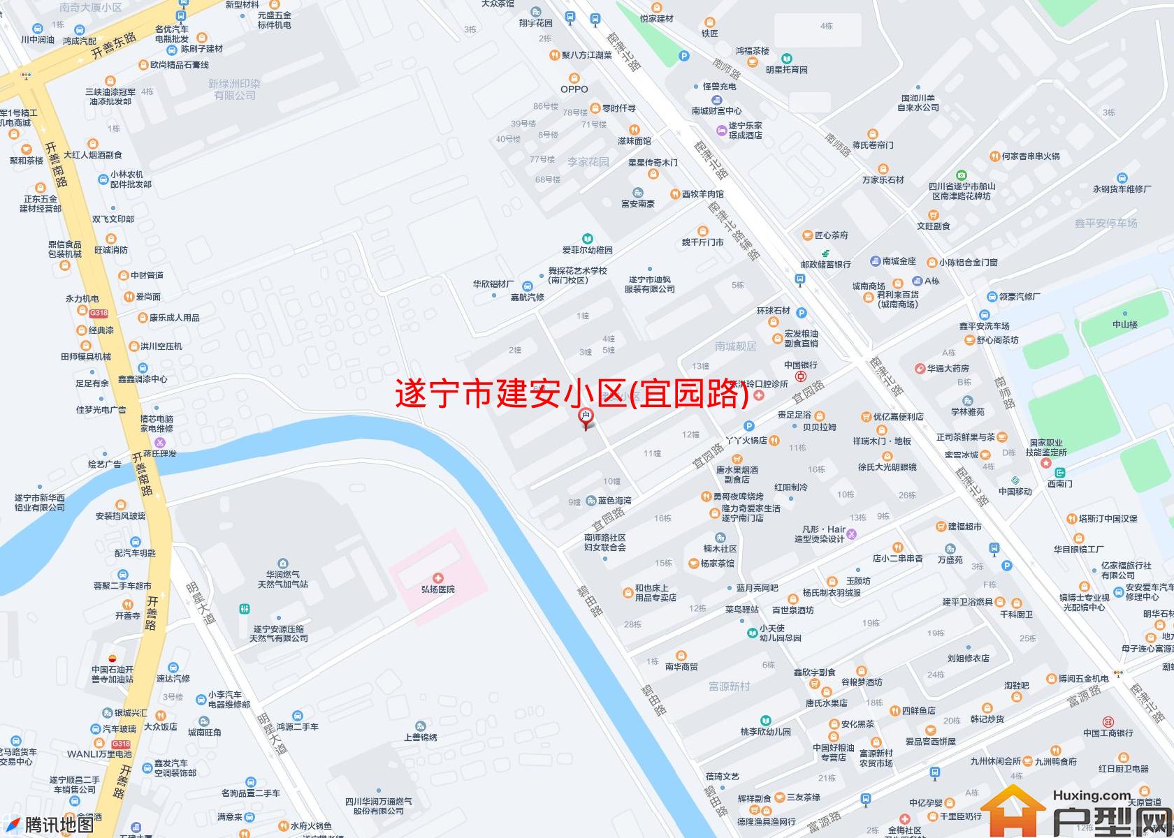 建安小区(宜园路)小区 - 户型网
