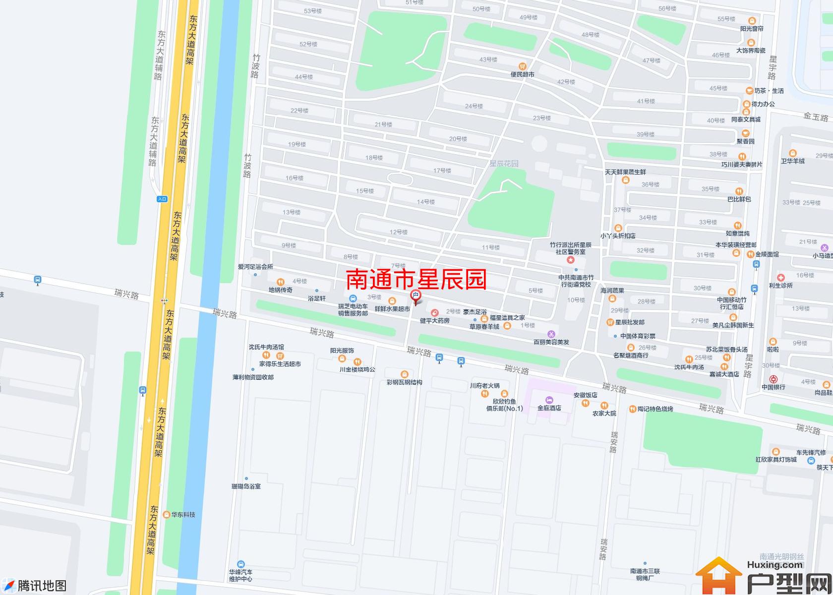星辰园小区 - 户型网