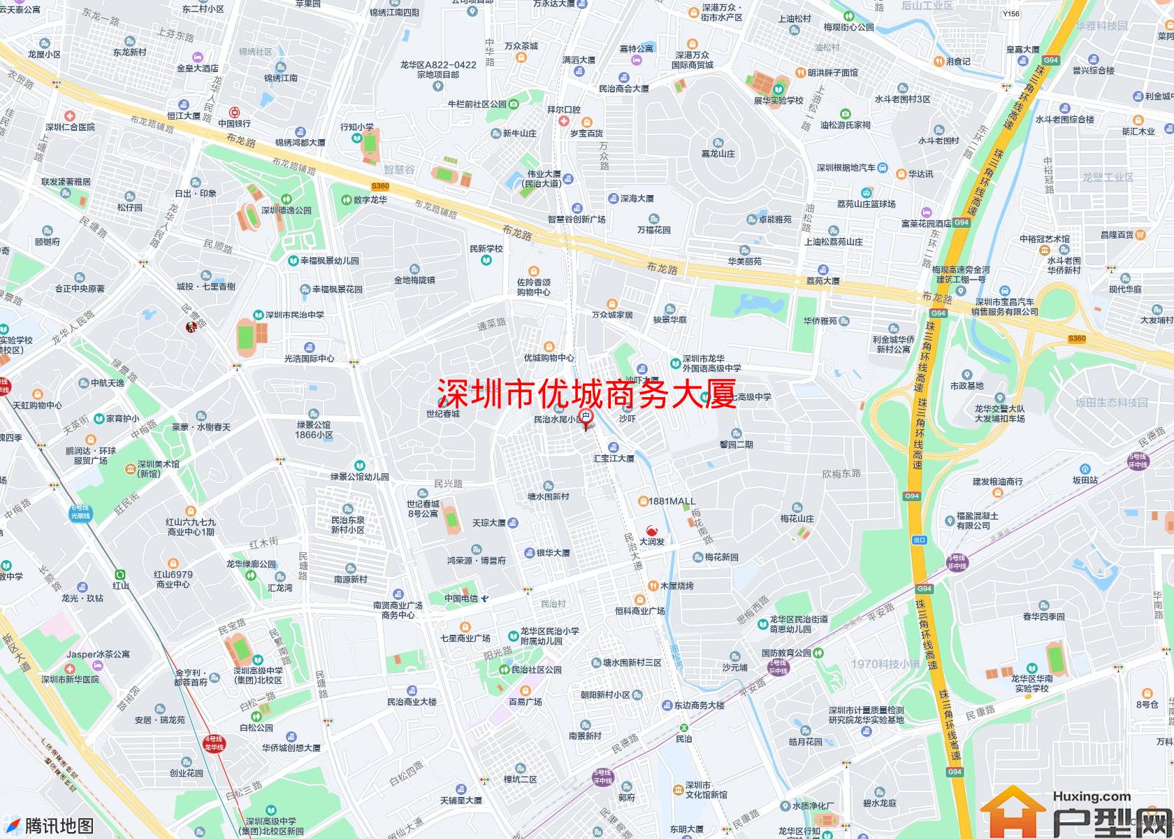 优城商务大厦小区 - 户型网