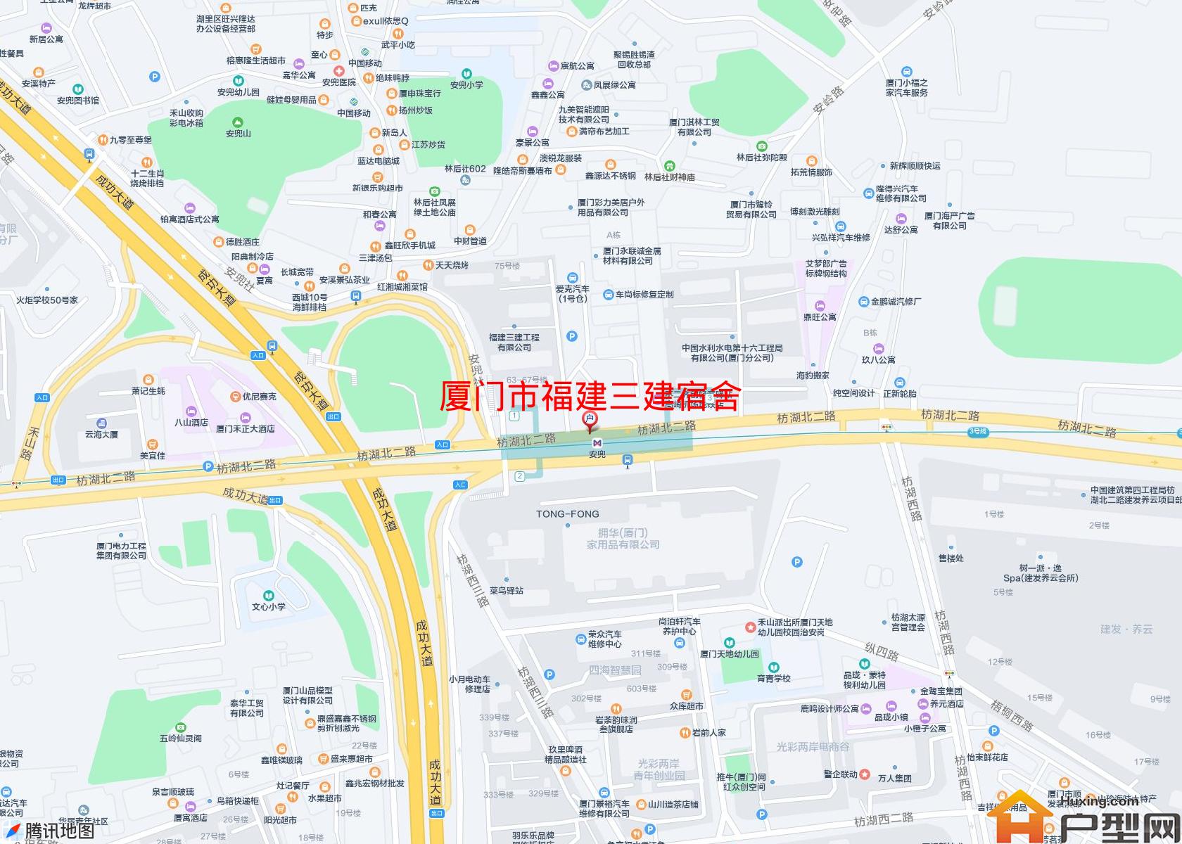 福建三建宿舍小区 - 户型网
