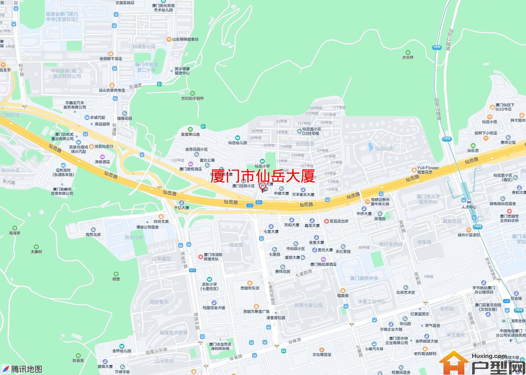 仙岳大厦小区 - 户型网