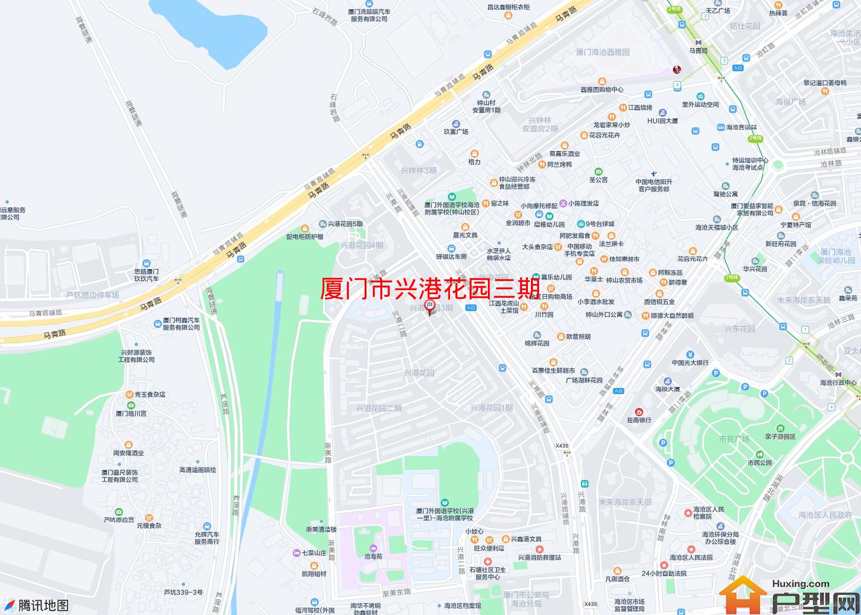 兴港花园三期小区 - 户型网