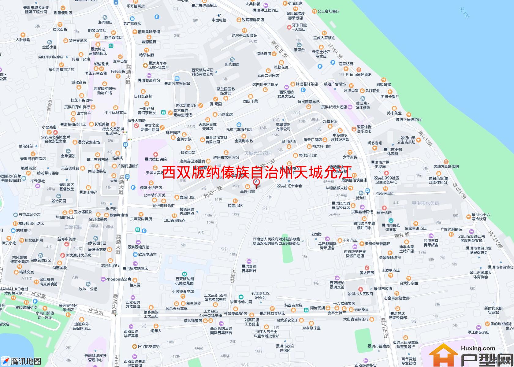 天城允江花园(嘎兰中路24号)小区 - 户型网