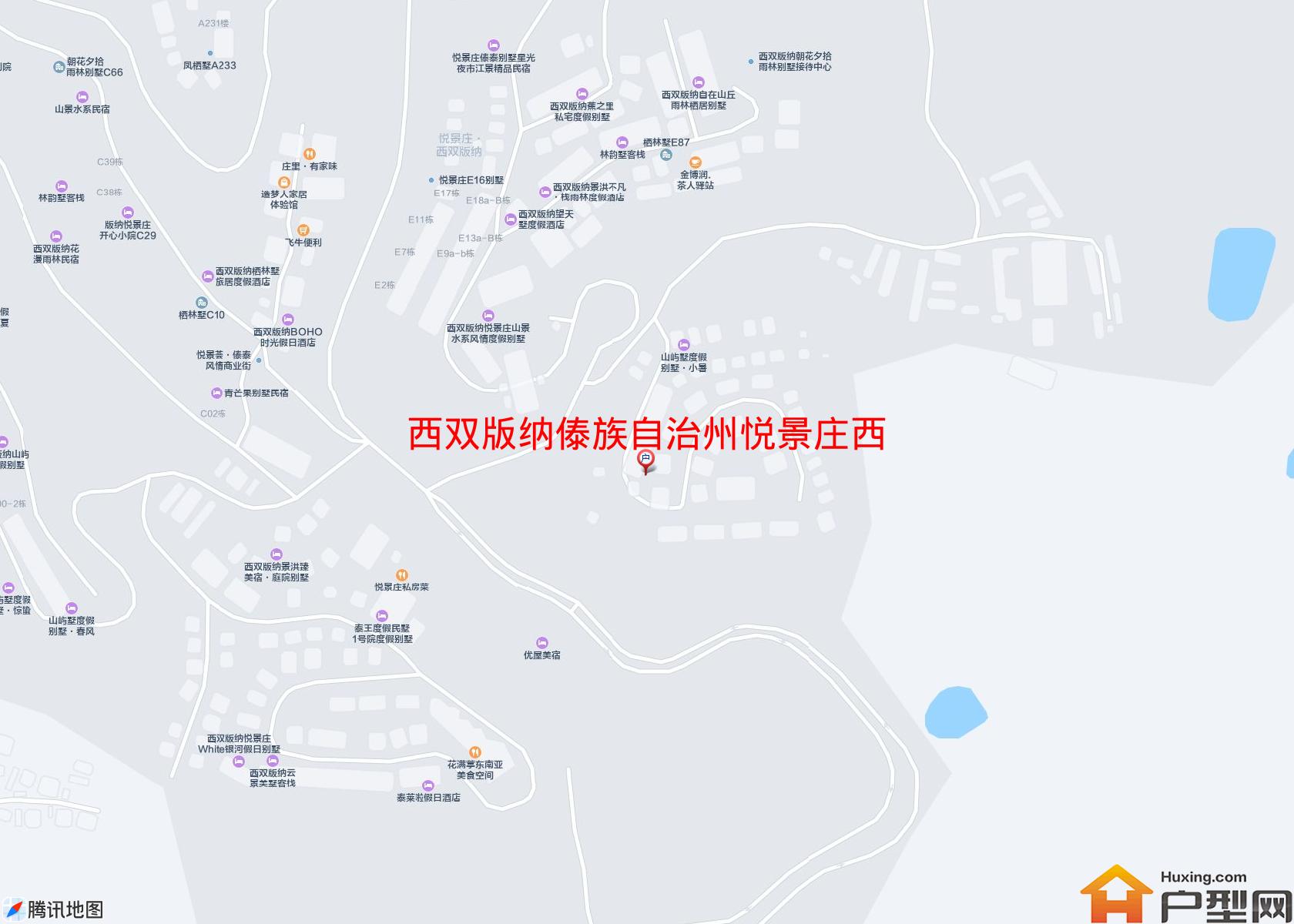 悦景庄西双版纳(214国道)小区 - 户型网