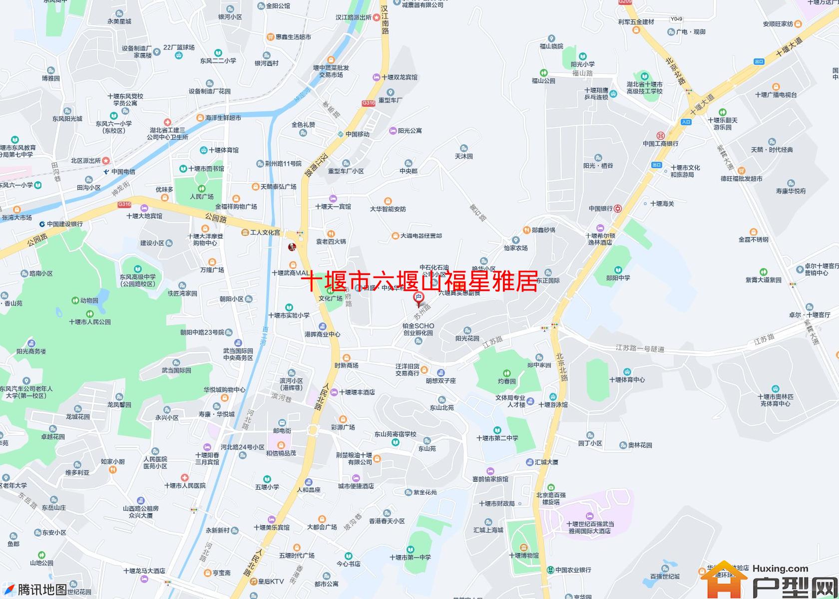 六堰山福星雅居小区 - 户型网