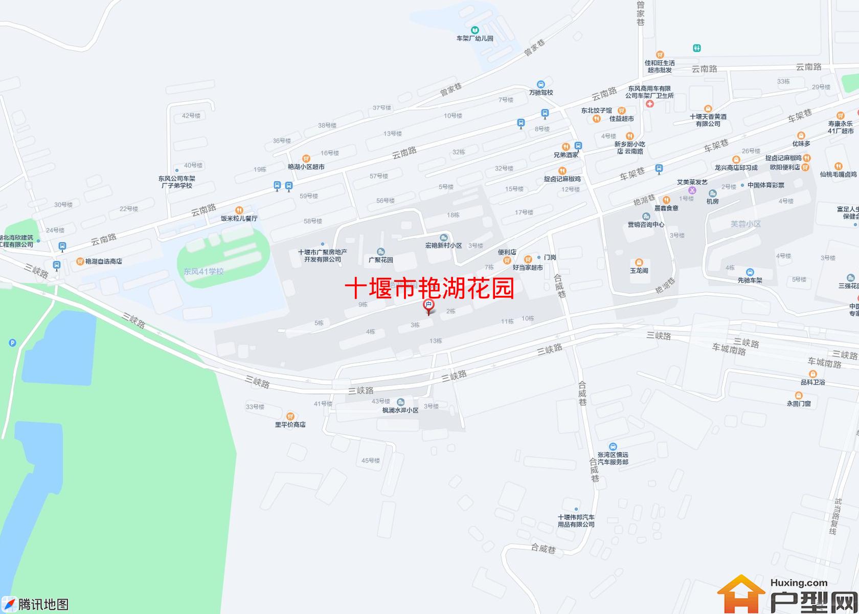 艳湖花园小区 - 户型网