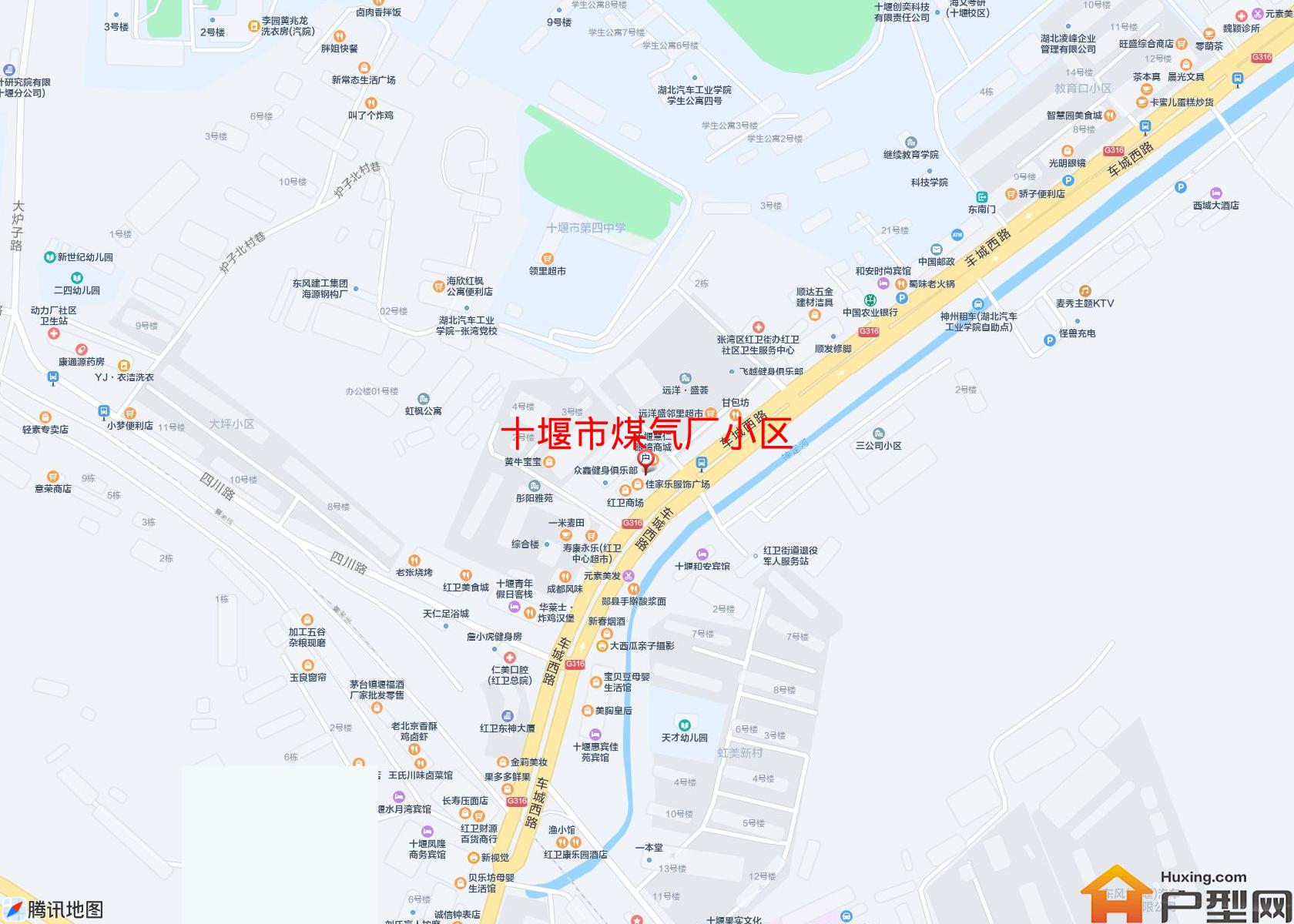 煤气厂小区小区 - 户型网
