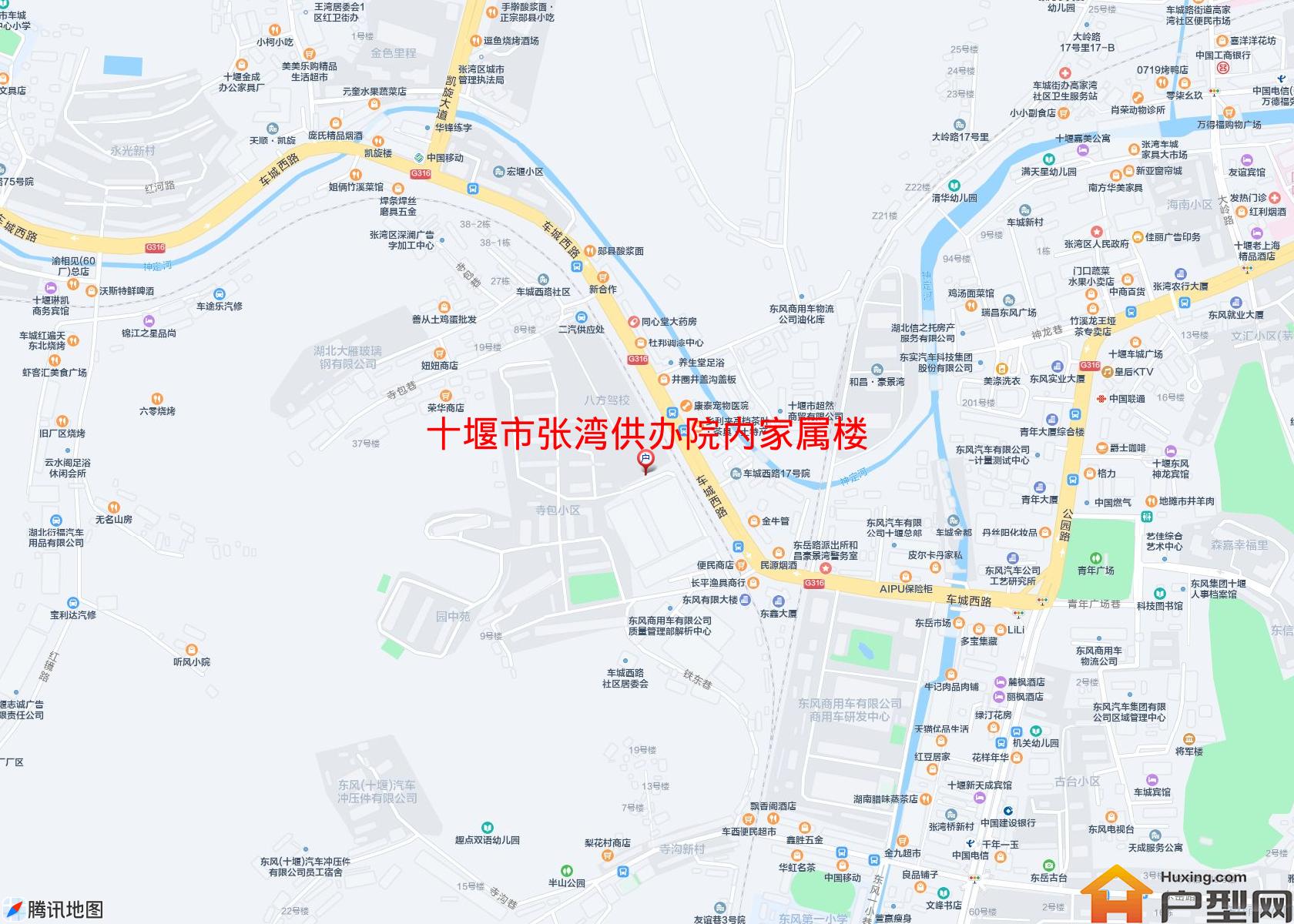张湾供办院内家属楼小区 - 户型网