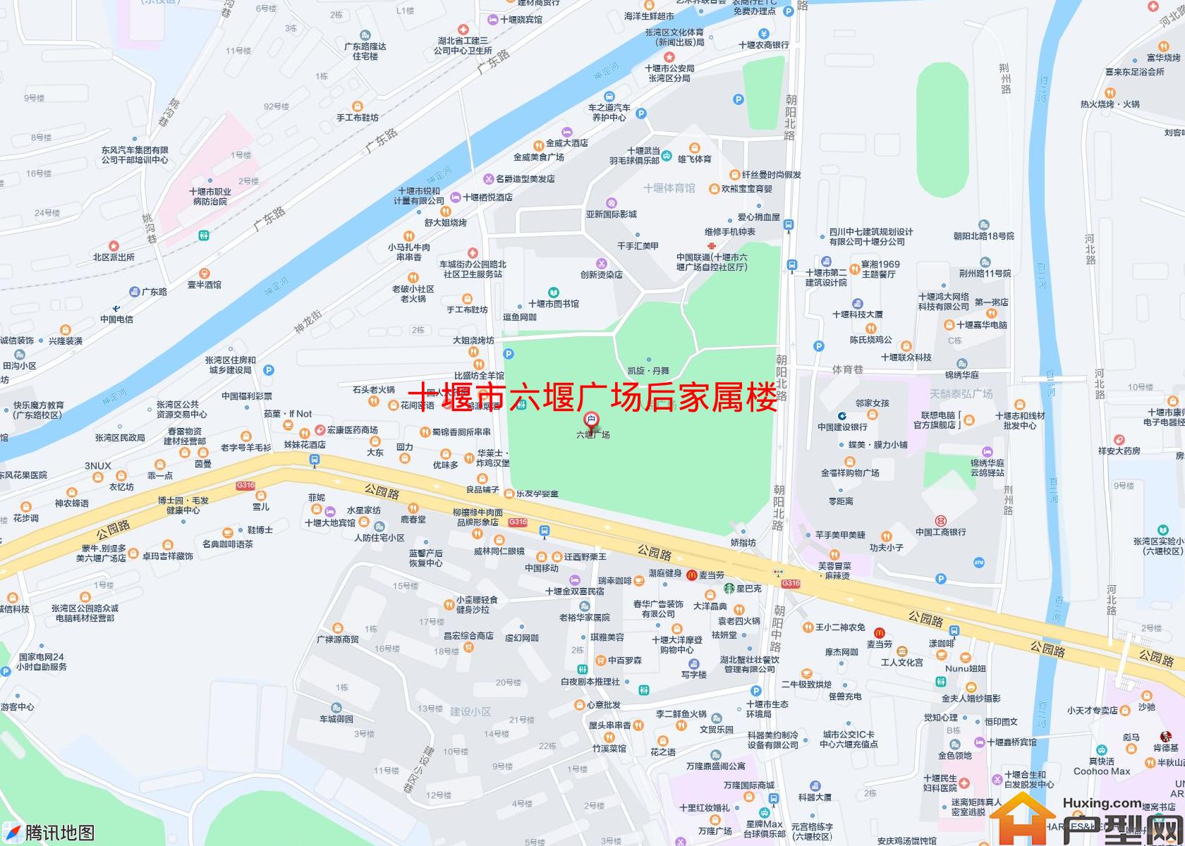 六堰广场后家属楼小区 - 户型网