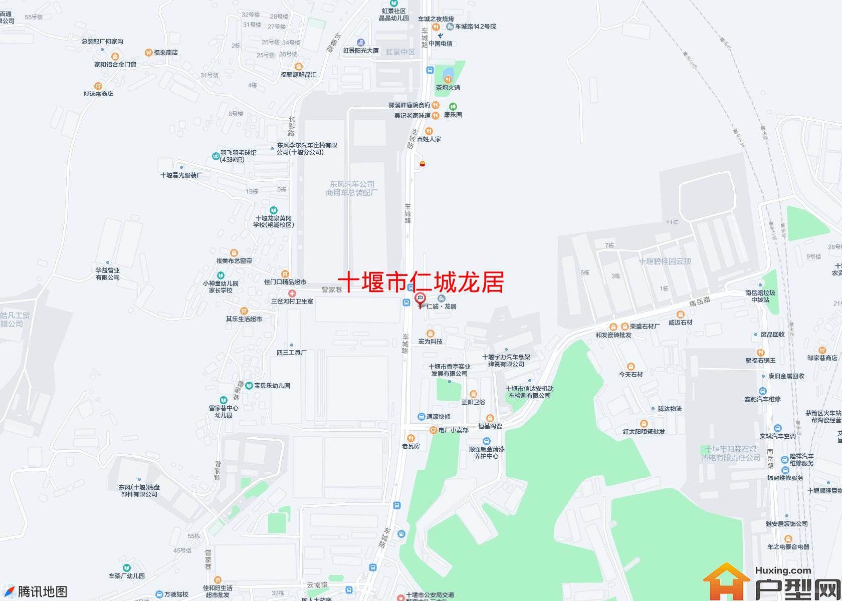 仁城龙居小区 - 户型网