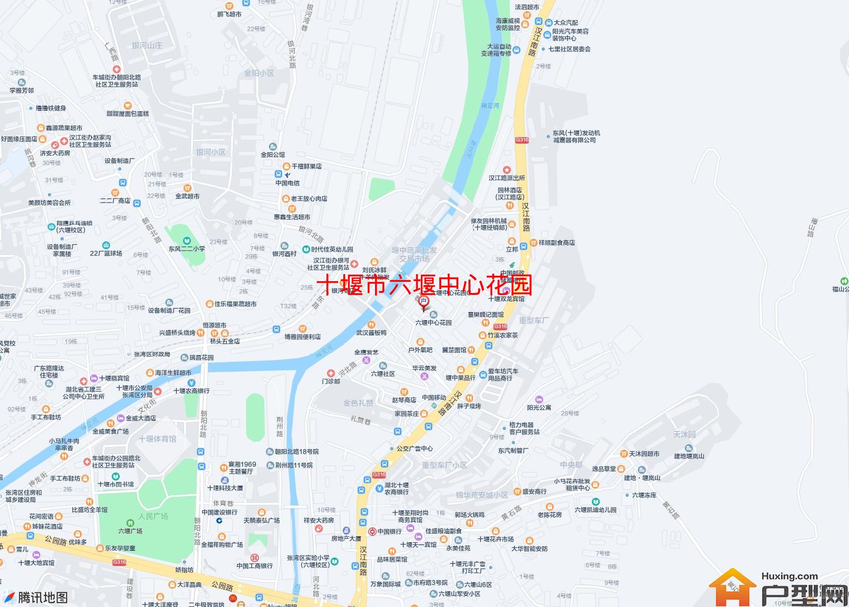 六堰中心花园小区 - 户型网