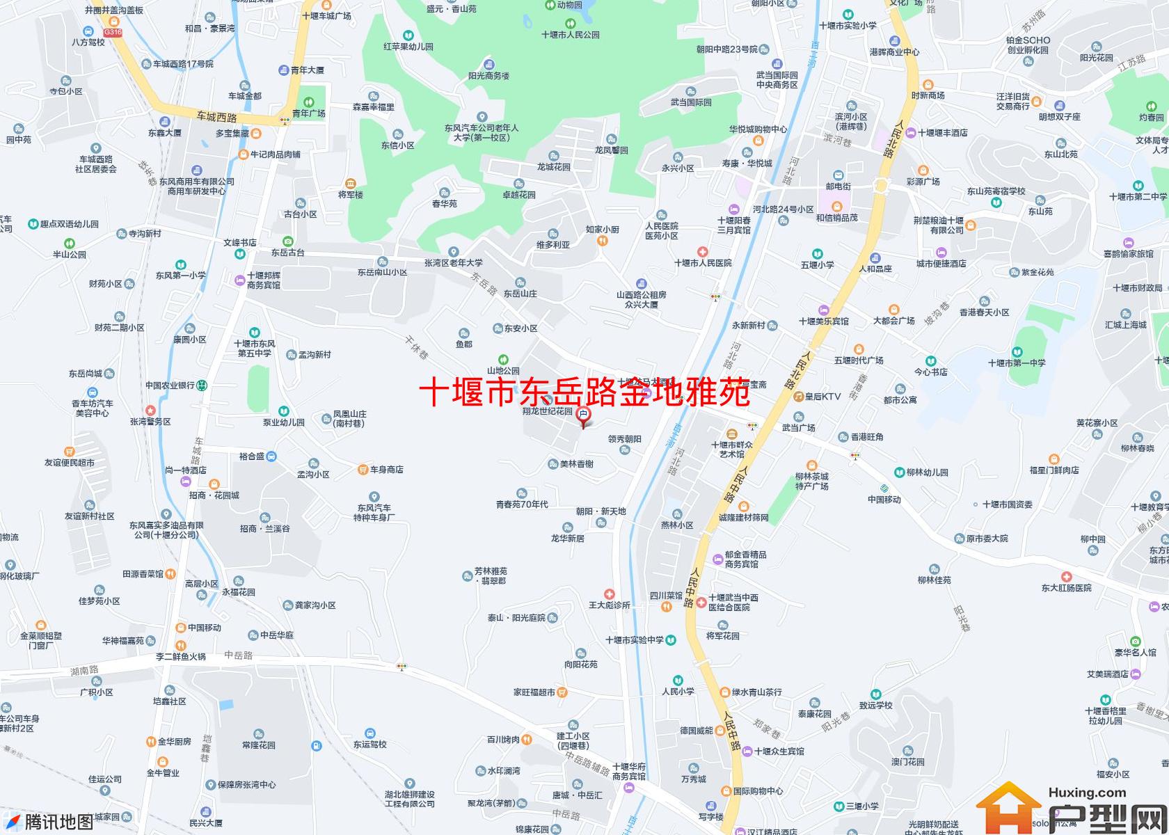 东岳路金地雅苑小区 - 户型网