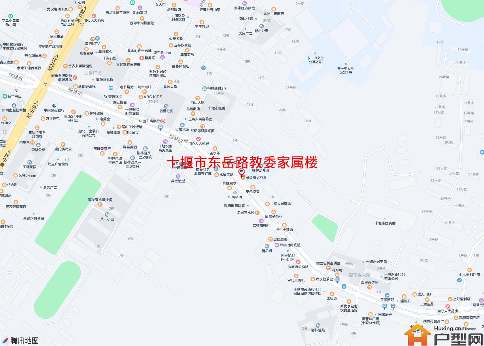 东岳路教委家属楼小区 - 户型网