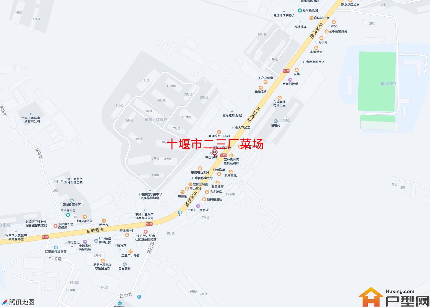 二三厂菜场小区 - 户型网