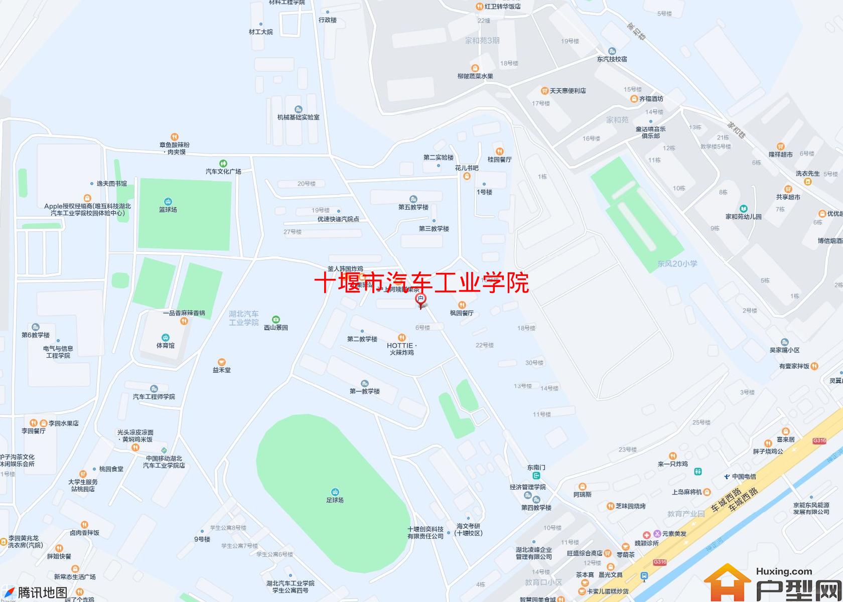 汽车工业学院小区 - 户型网
