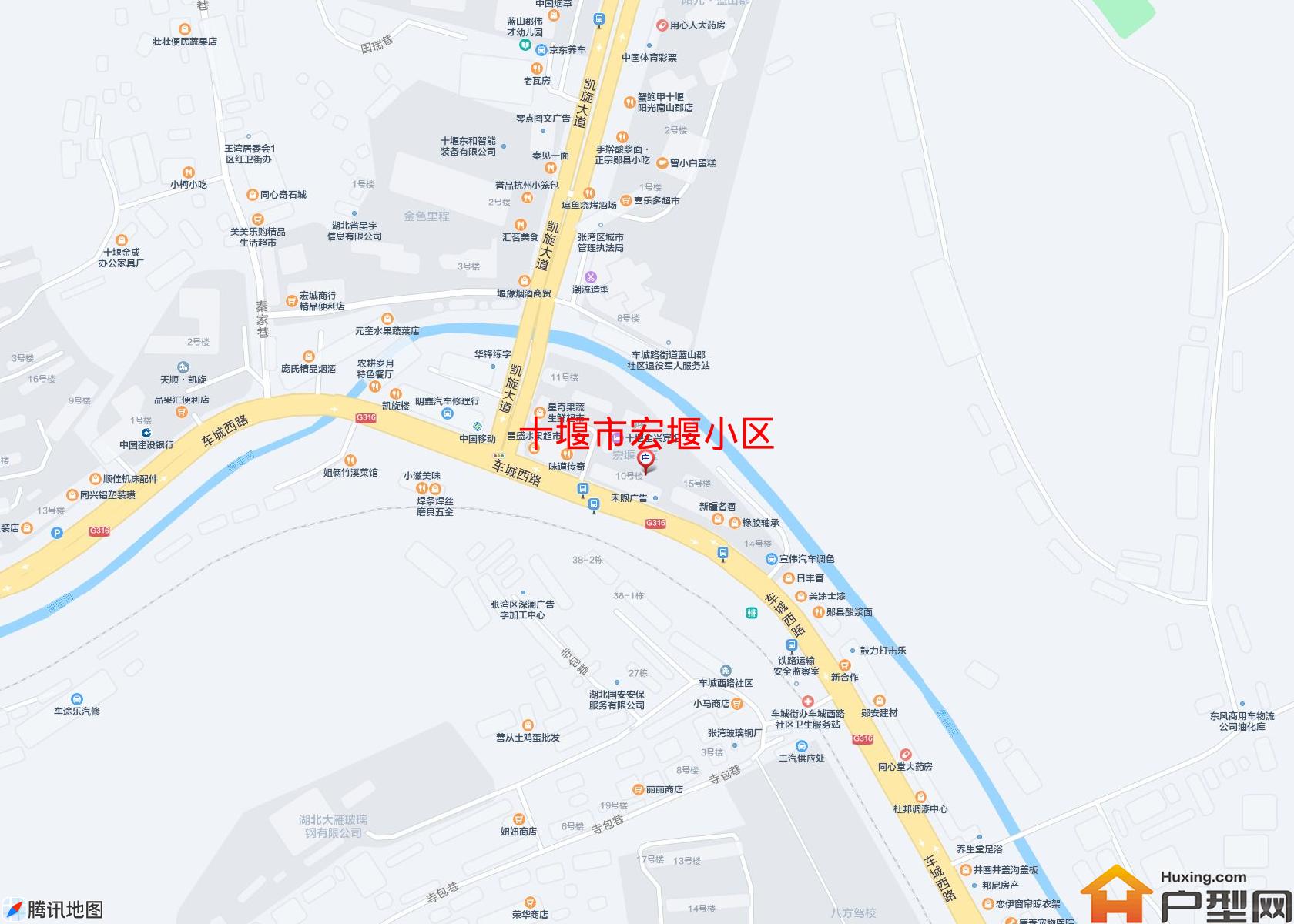 宏堰小区小区 - 户型网