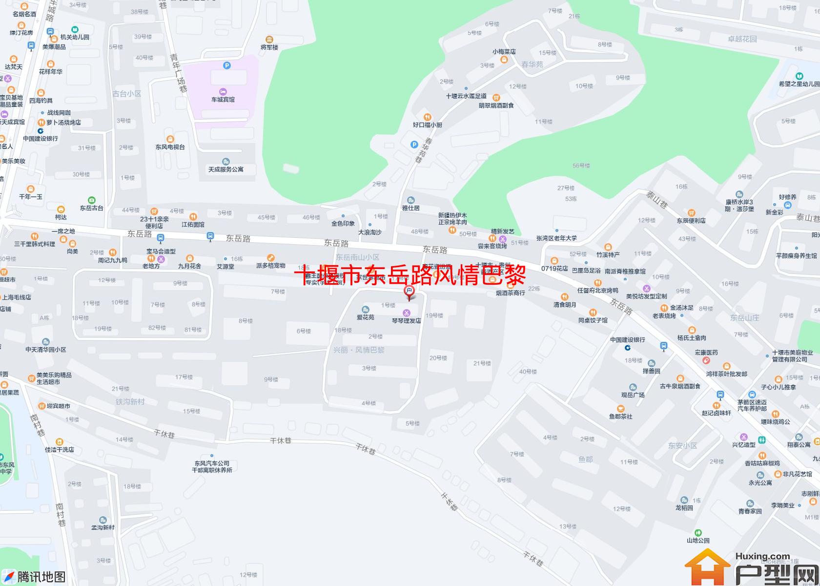 东岳路风情巴黎小区 - 户型网