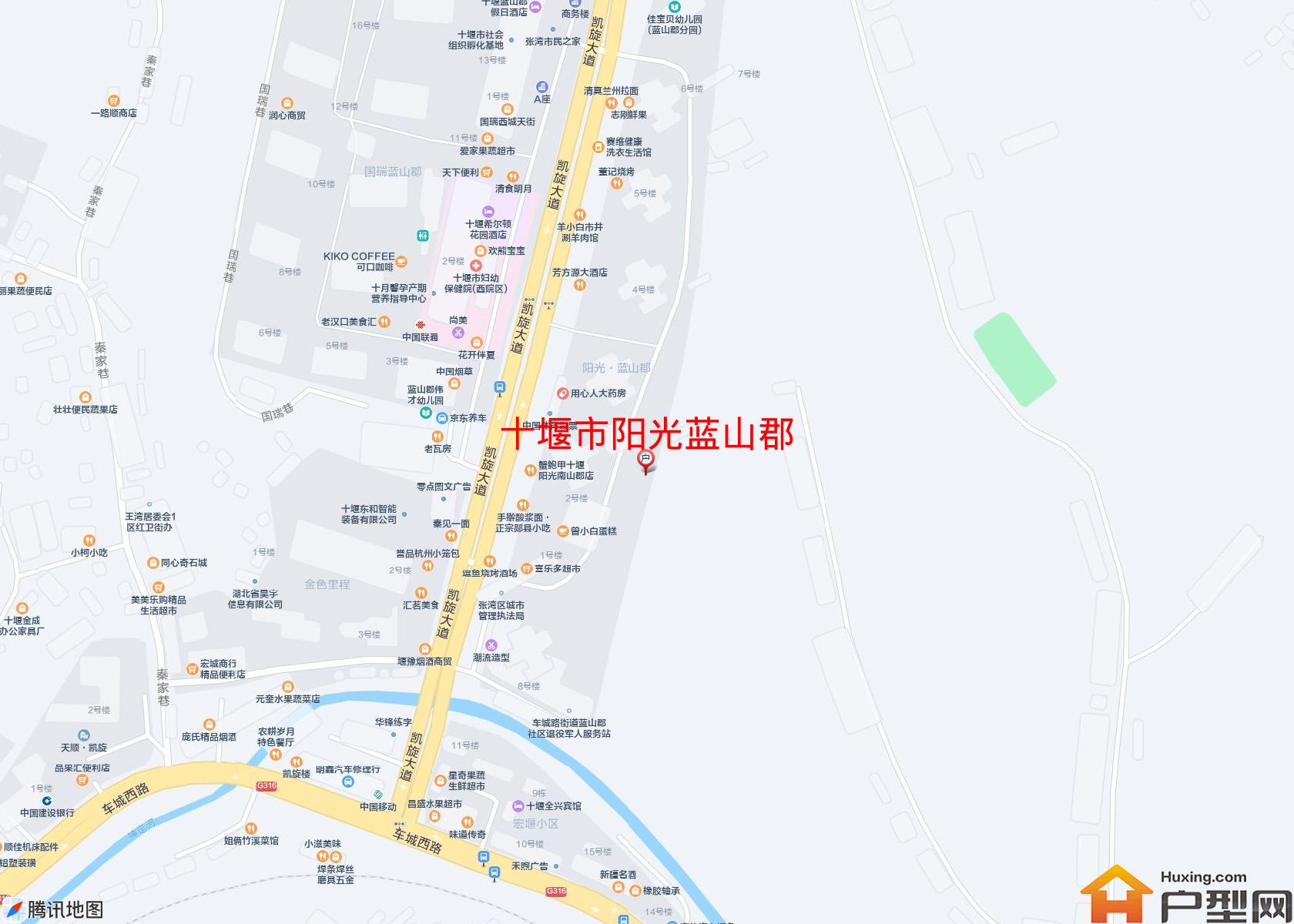 阳光蓝山郡小区 - 户型网