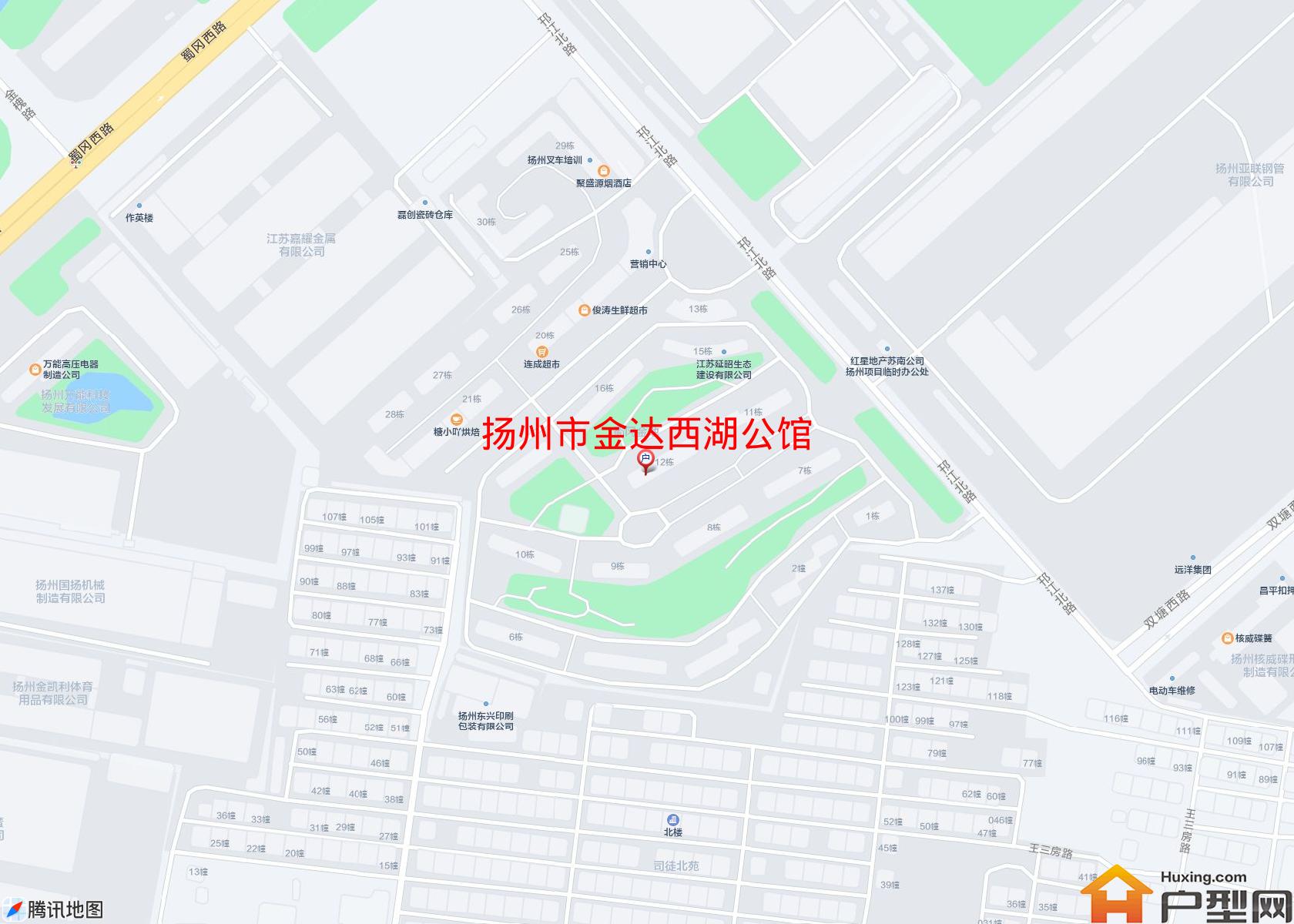 金达西湖公馆小区 - 户型网