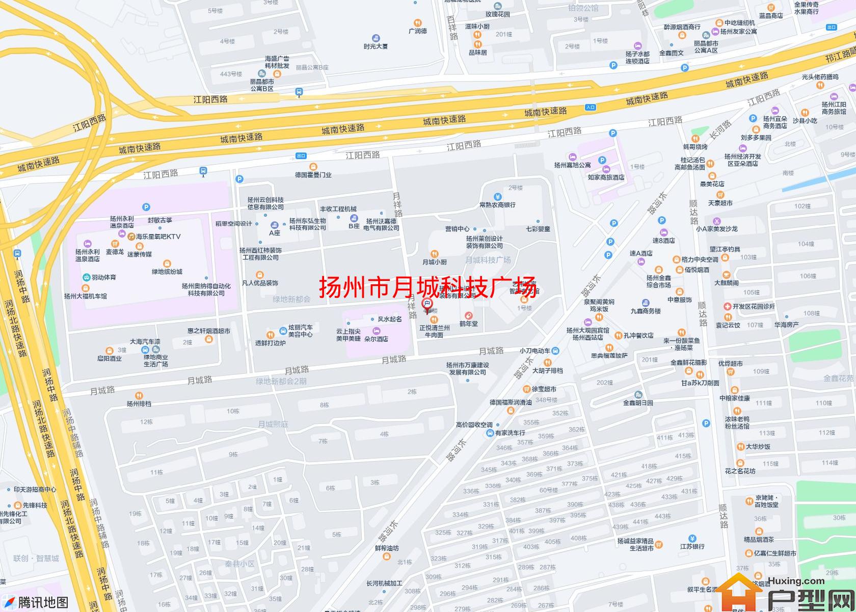 月城科技广场小区 - 户型网