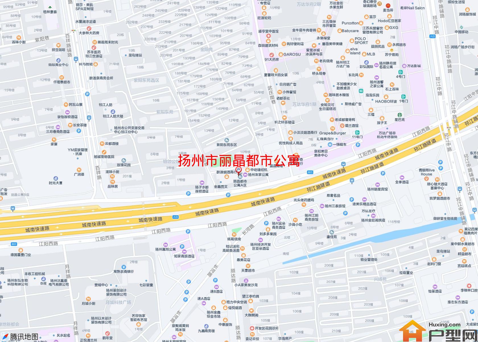 丽晶都市公寓小区 - 户型网