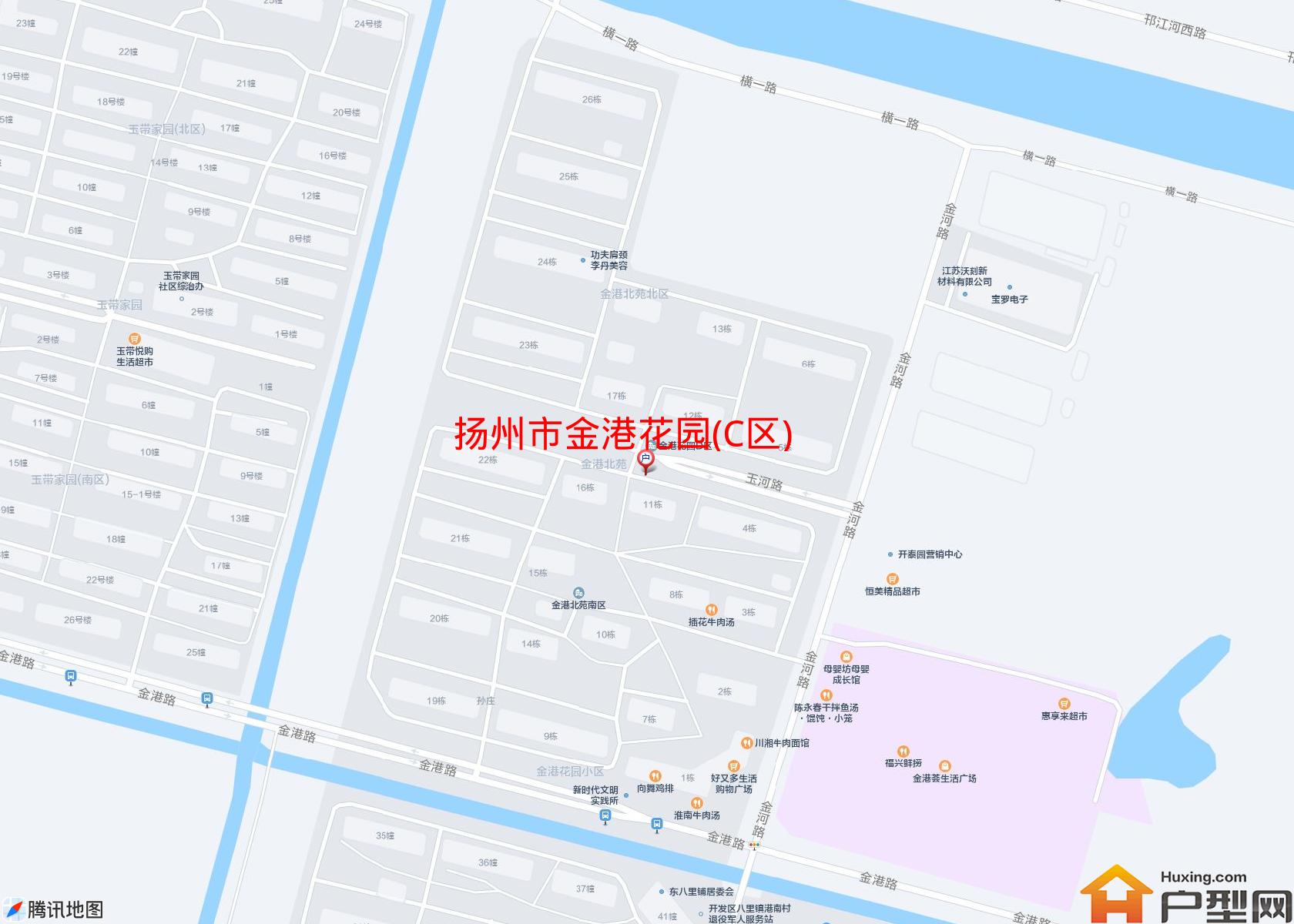 金港花园(C区)小区 - 户型网