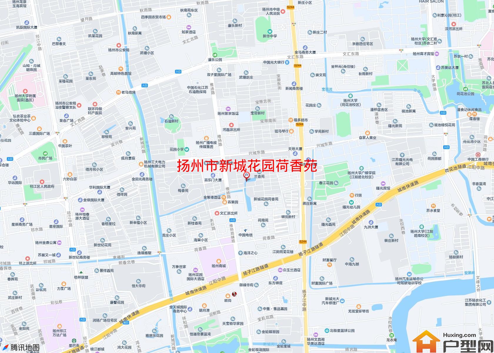 新城花园荷香苑小区 - 户型网