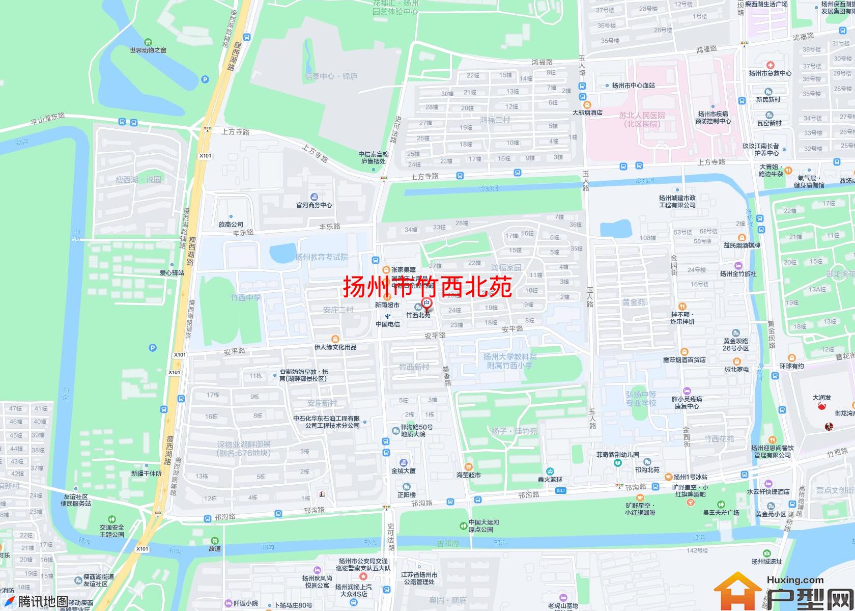 竹西北苑小区 - 户型网