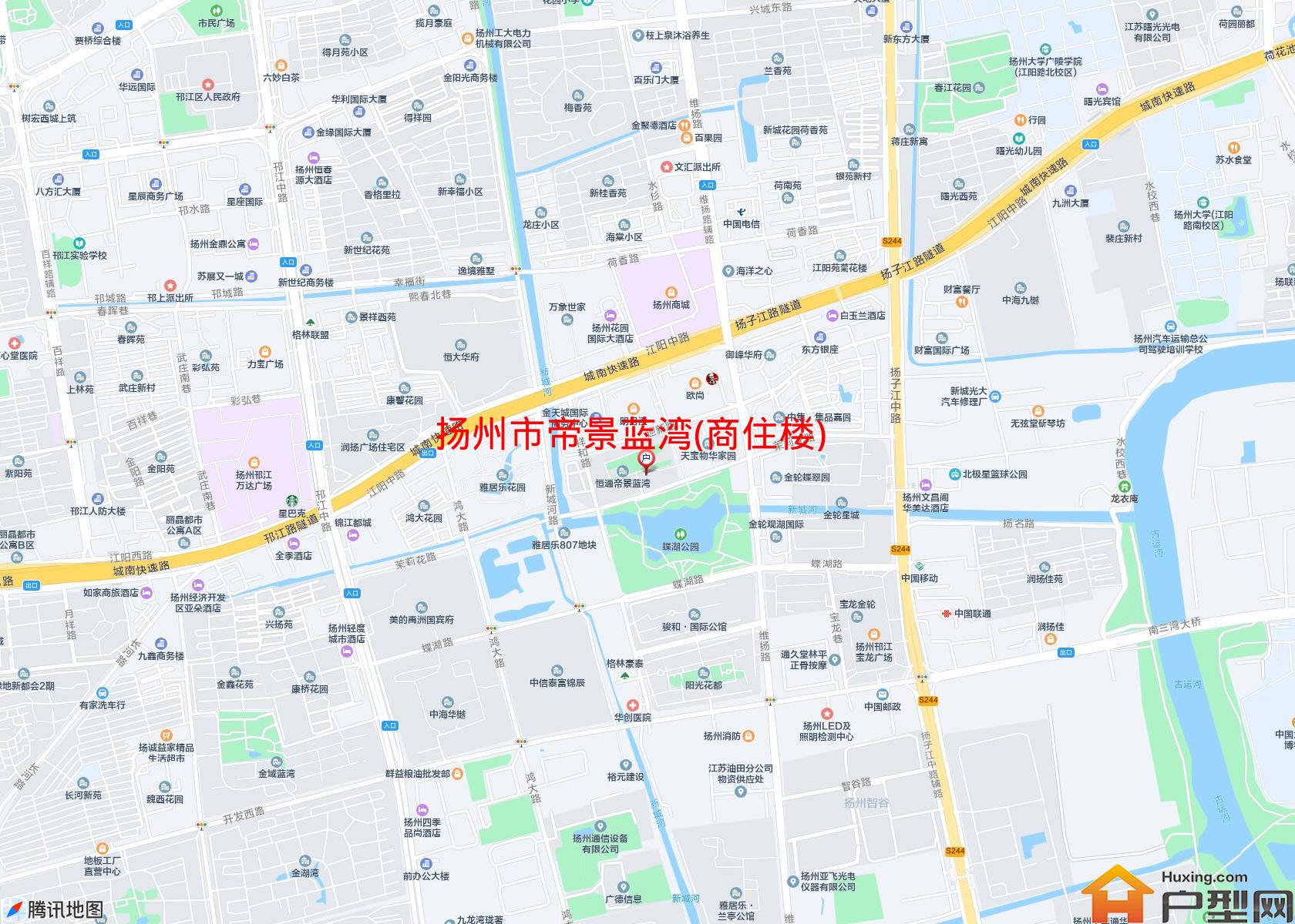帝景蓝湾(商住楼)小区 - 户型网