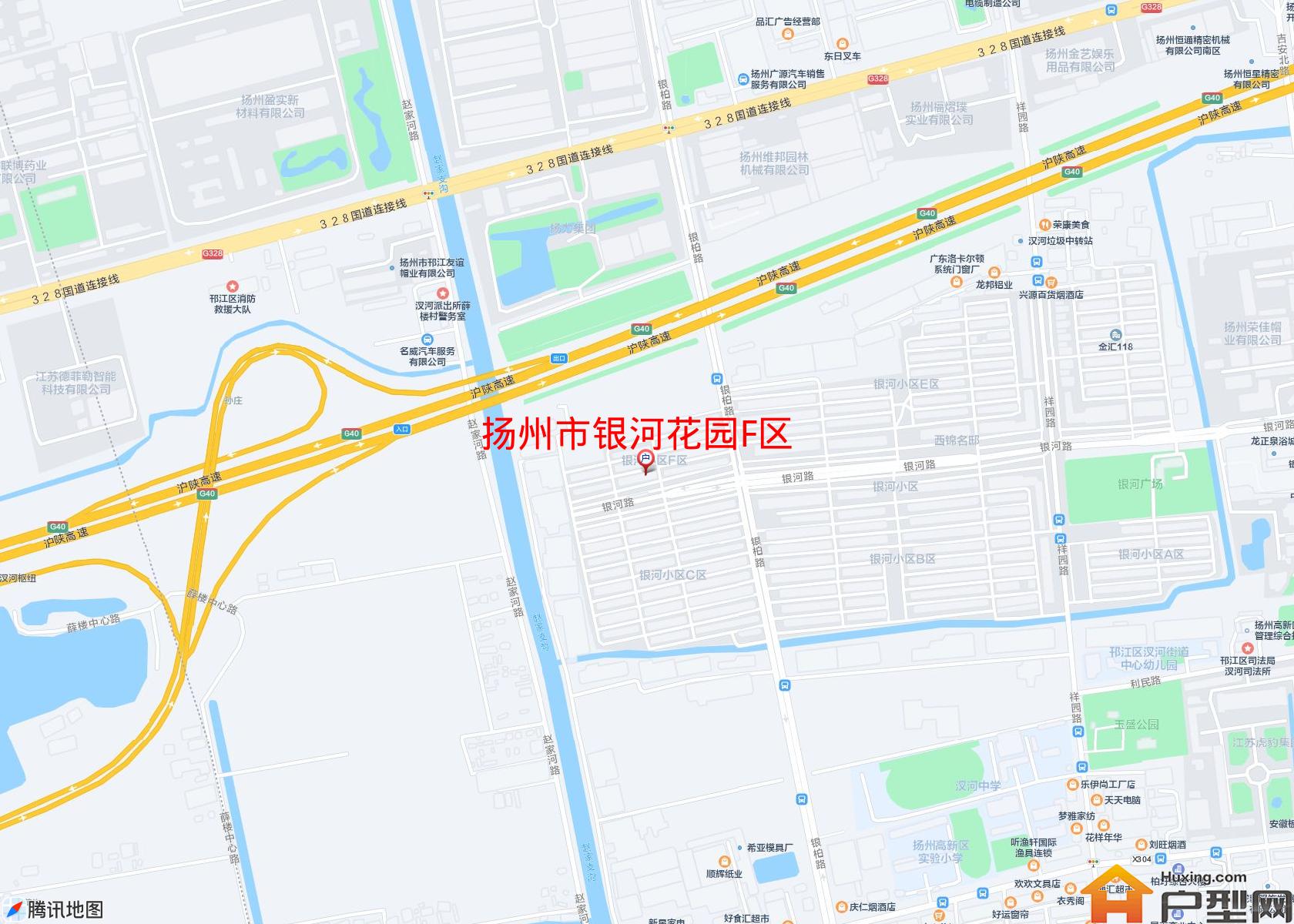 银河花园F区小区 - 户型网