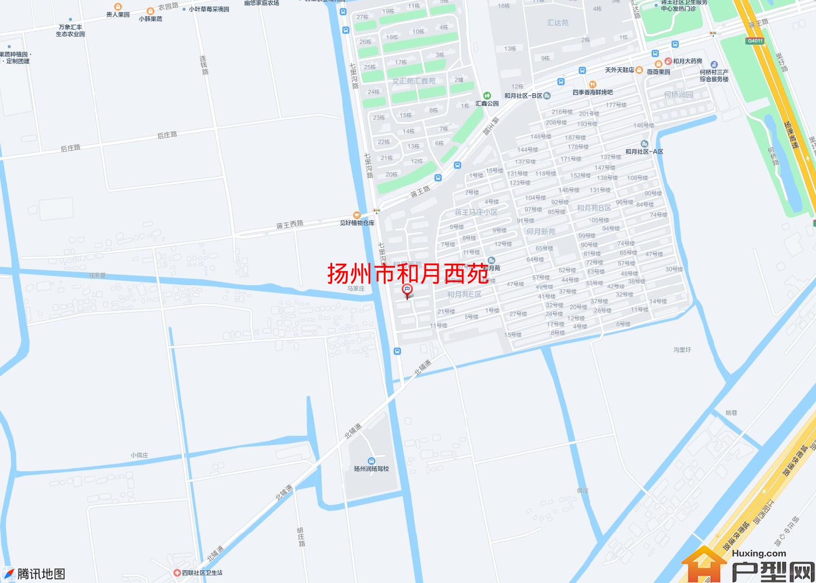和月西苑小区 - 户型网