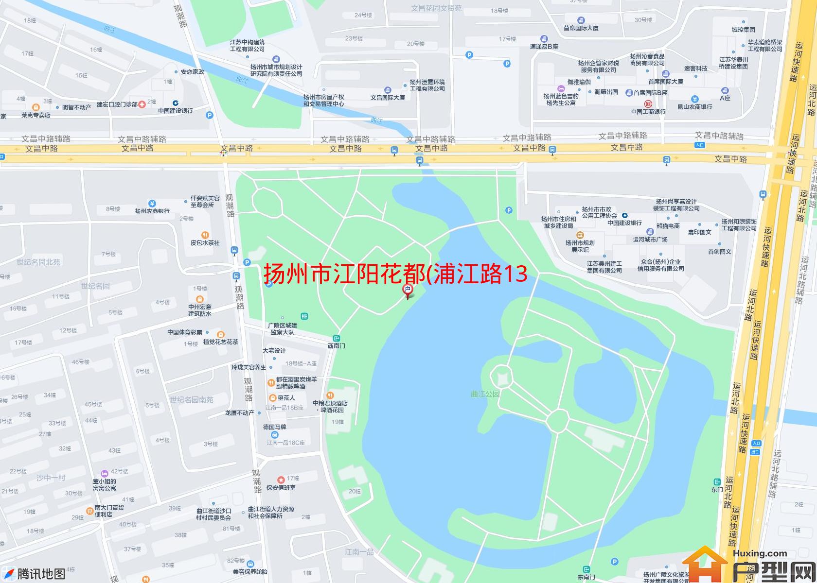 江阳花都(浦江路133号)小区 - 户型网